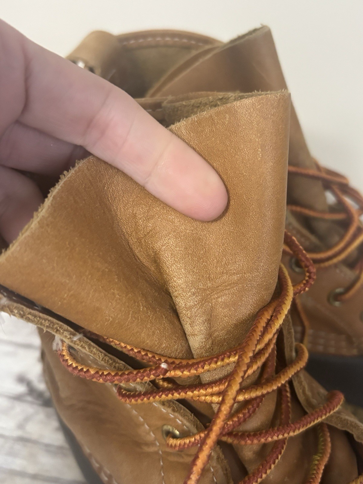 L.L. Bean Classic Bean Boot Women’s Size 8/8.5 Brown Maine Worn In