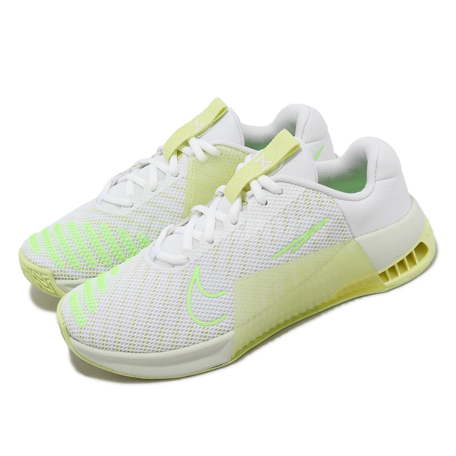 Nike Wmns Metcon 9 White Luminous Green Lime Women Cross Training DZ2537-106