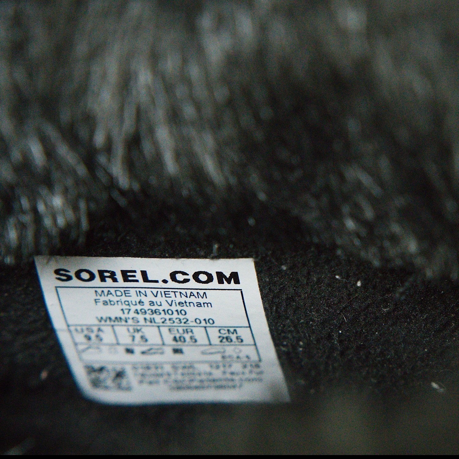 SOREL Tivoli Womens Winter Boots Womens Size 9.5 Black Waterproof Faux Fur Lined