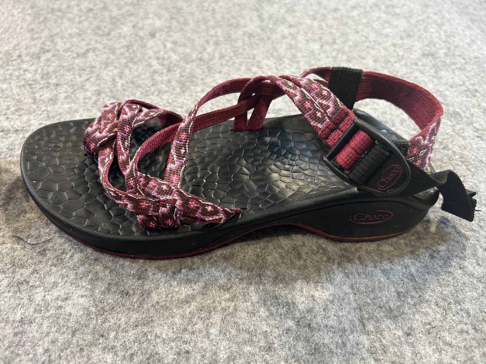 Lovely, Chaco Z Cloud X2, Sport & River Sandals, Sz 7 Pink Southwest J105574