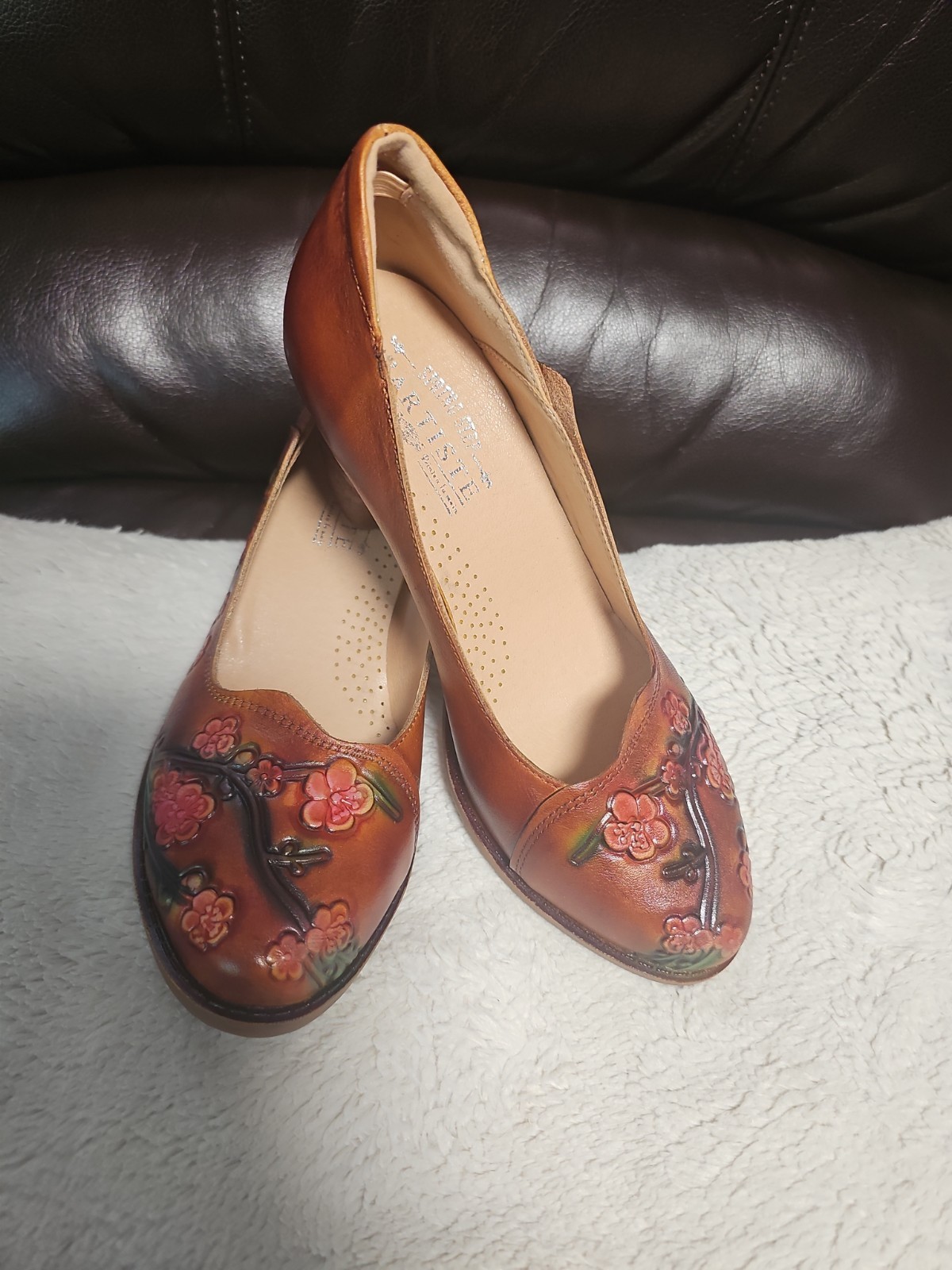 L’Artiste by Spring Step Women’s Pumps Heels Size 38 Us 7.5-8 Camel Experience