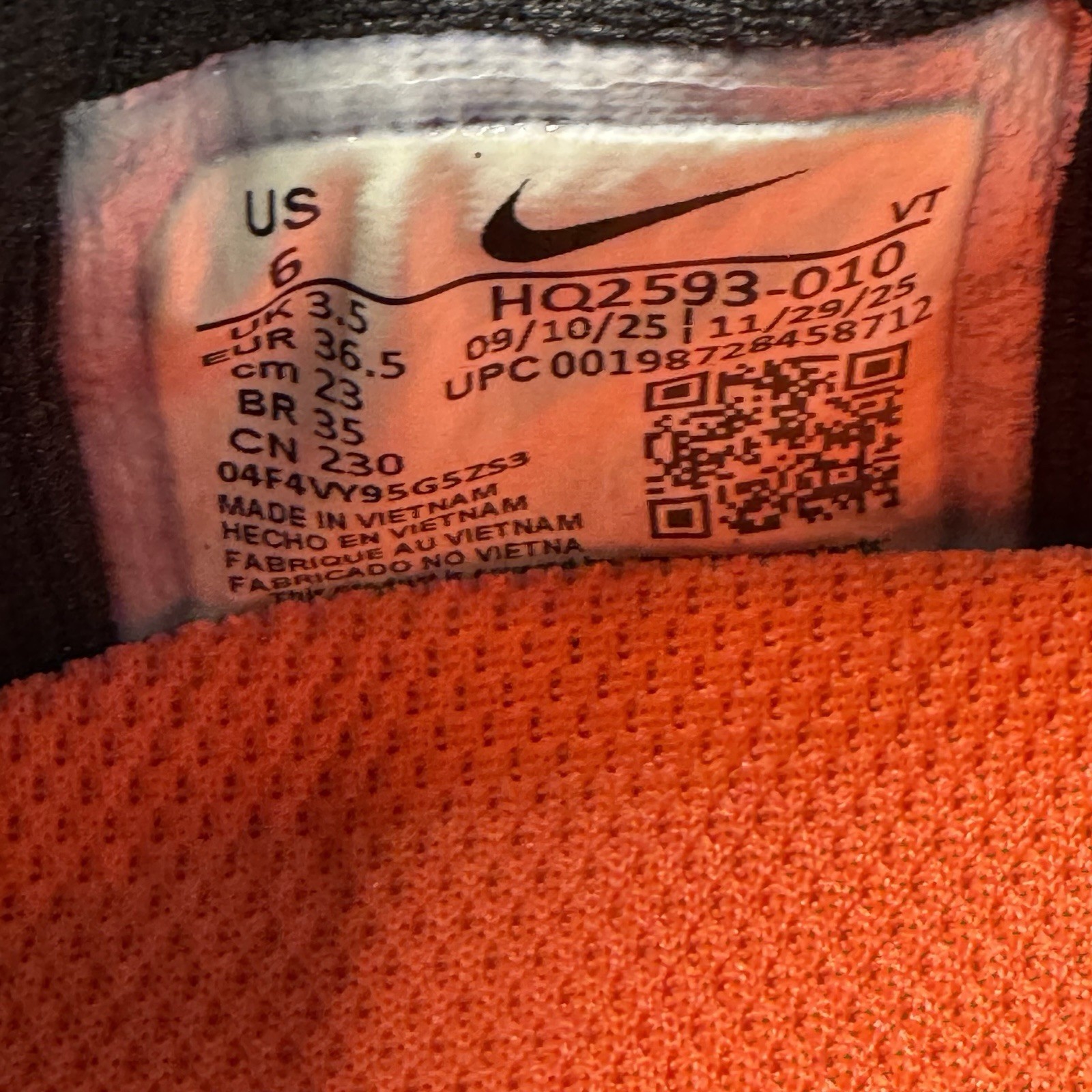 Nike Air Zoom Pegasus Premium ‘Hot Lava’ Women’s Size 6 HQ2593-010 New