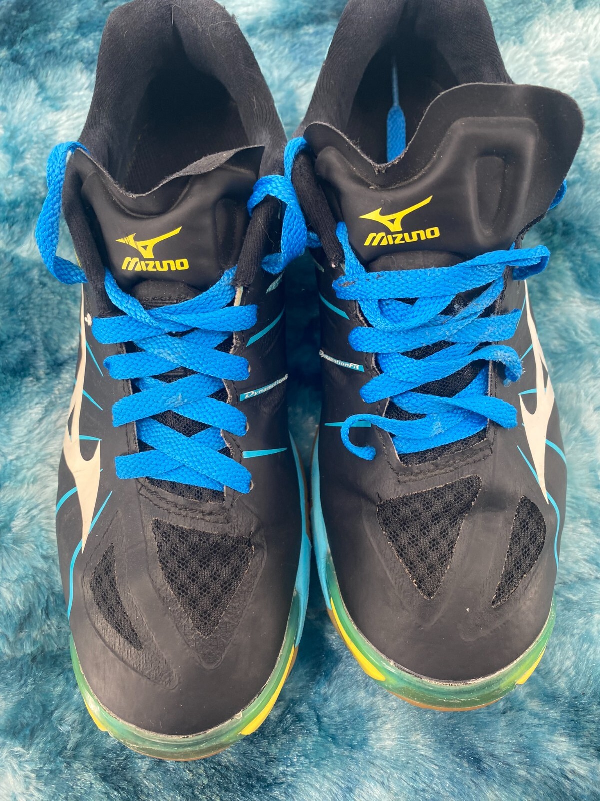 Mizuno Wave Lightning SR Touch Women’s Volleyball Shoes Black Sneakers Size 8