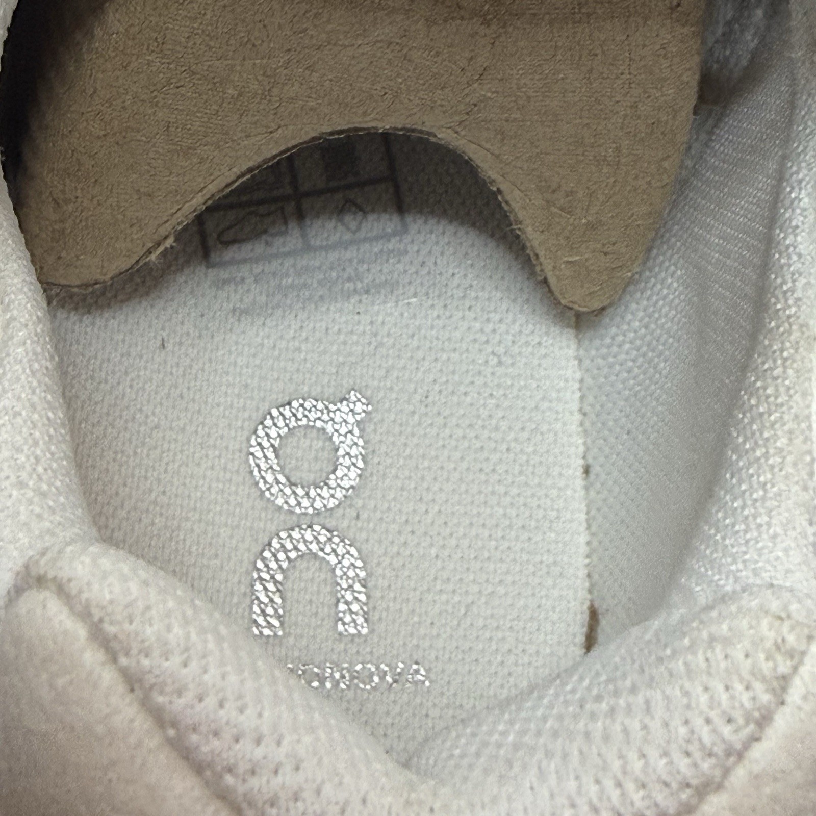 On Cloudnova 2 All White Running Sneakers Women’s Size 9 Medium
