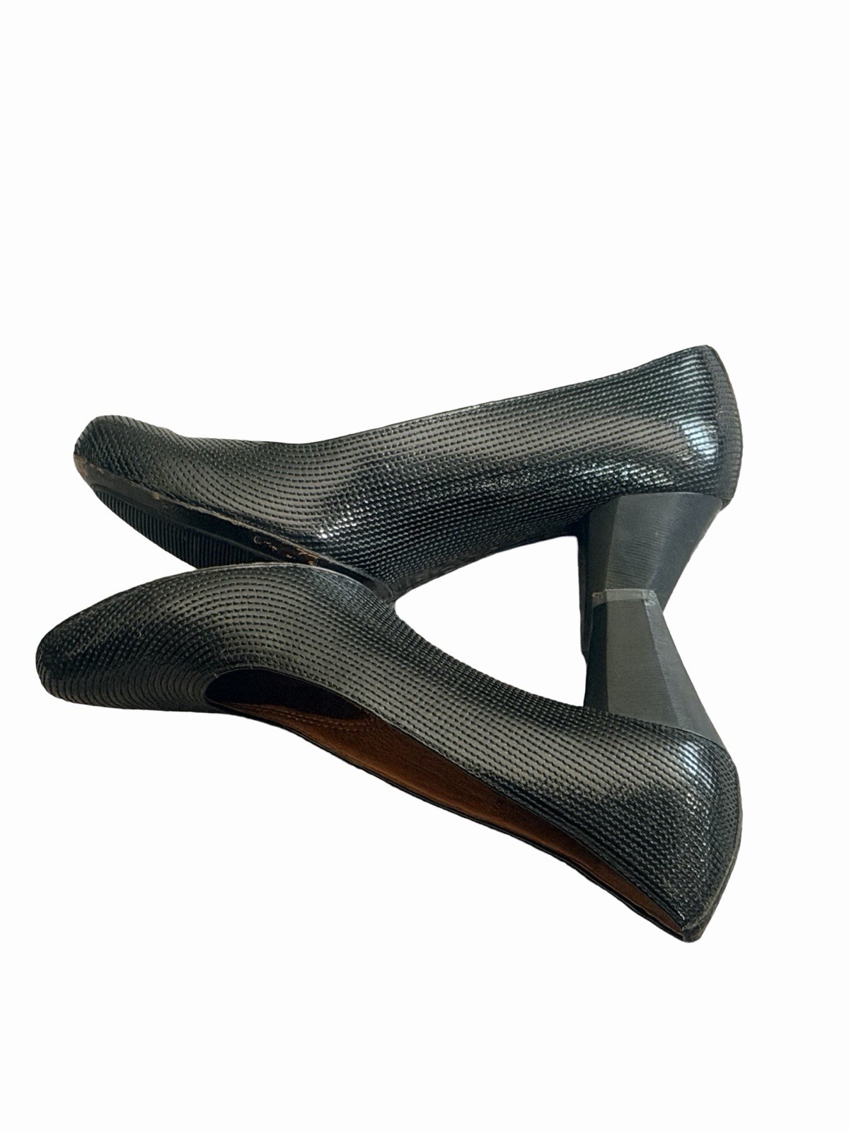 Gentle Souls Womens 6.5M Pumps Rupert Fine Black Shoe Kenneth Cole Heel