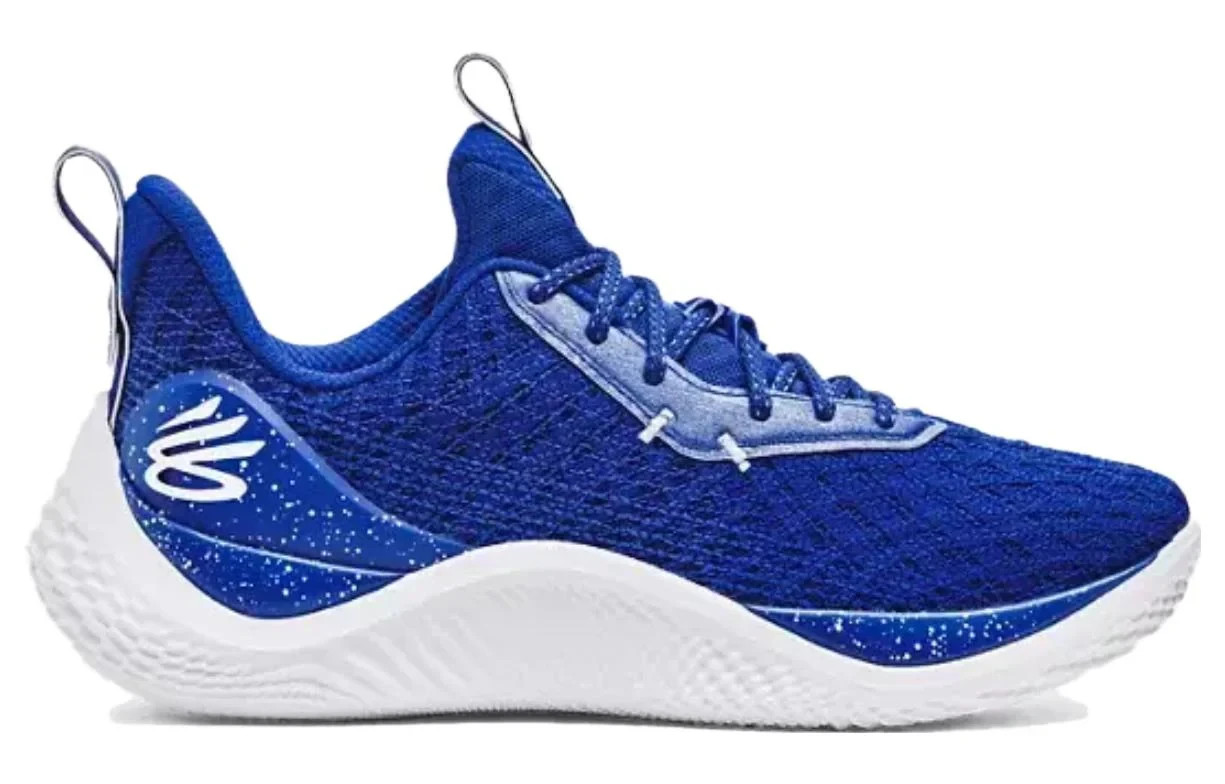 Under Armour Team Curry 10 Basketball Shoes Size M 11.5 / W 13 Blue 3026624 401