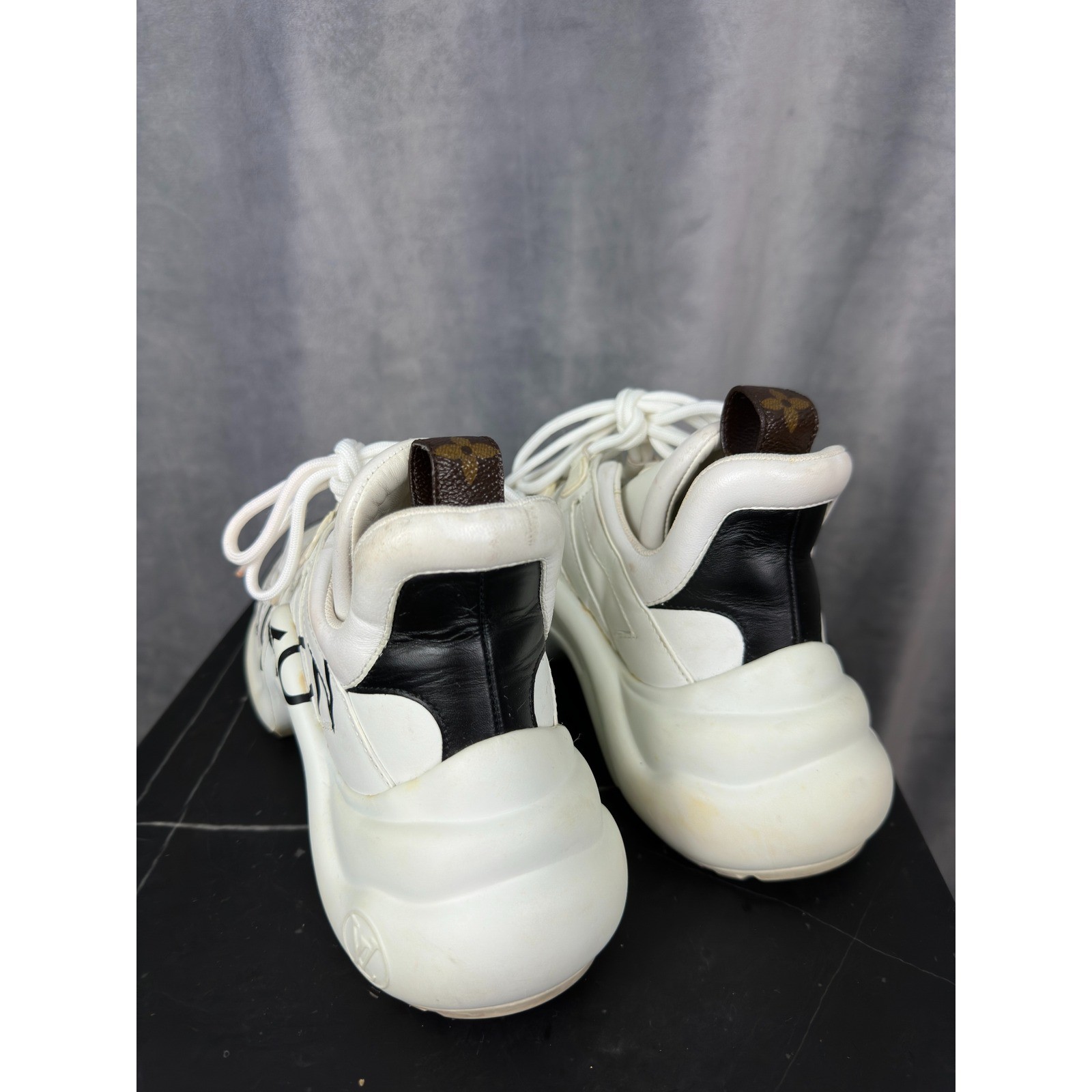 Louis Vuitton Archlight Sneaker White Black 35 Luxury Chunky Graphic Trainer