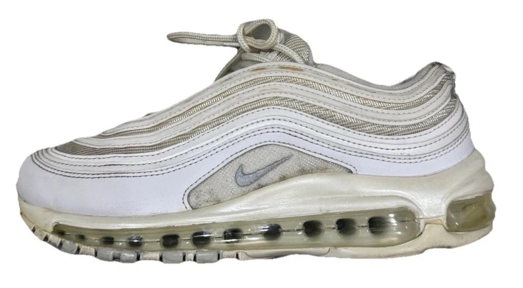 Nike Air Max 97 Pure Platinum White 921733-100 Women’s Size 7 / Mens 5 Shoes