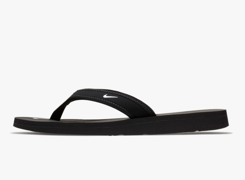 NWT Nike Celso Girl Thong Sandals Women’s Flip Flop, SZ 8, Black, 314870-011