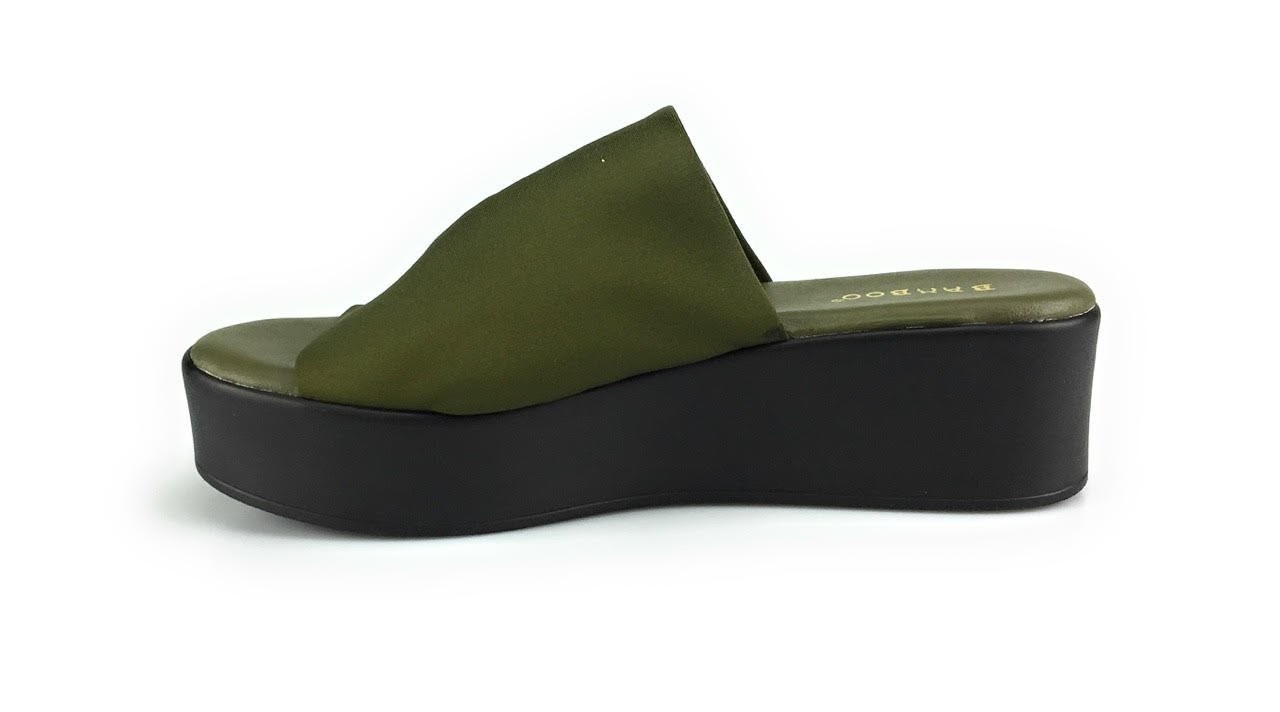 Women’s Women’s Slinky Platform Sandal Low Wedges Stretch Slide Bamboo Bonus-02