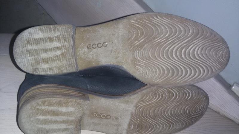 Women Ecco boots grey leather 40 #3PYQ