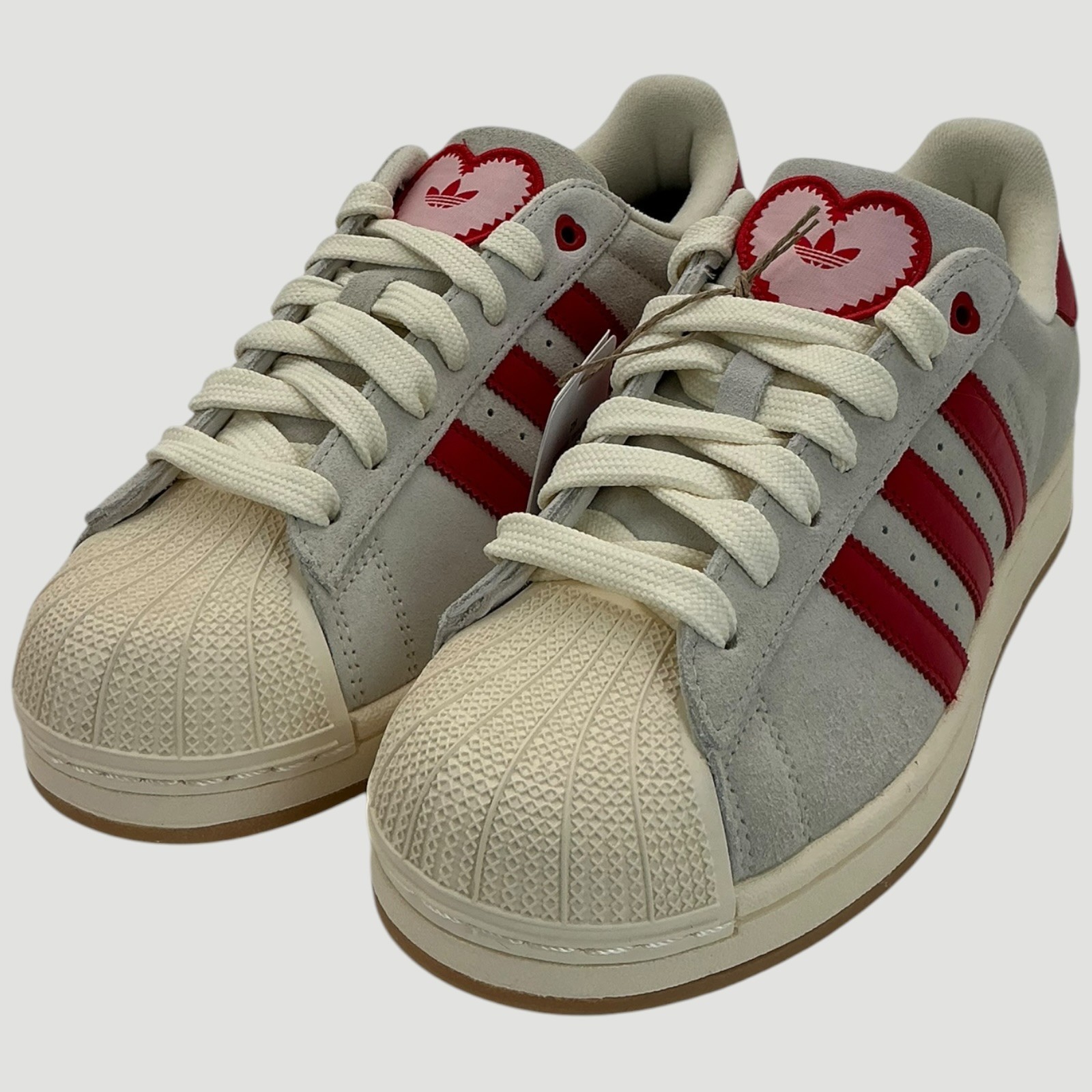 Adidas Originals Superstar 2 Women’s Size 9 Valentine’s Day Sneakers NWOB