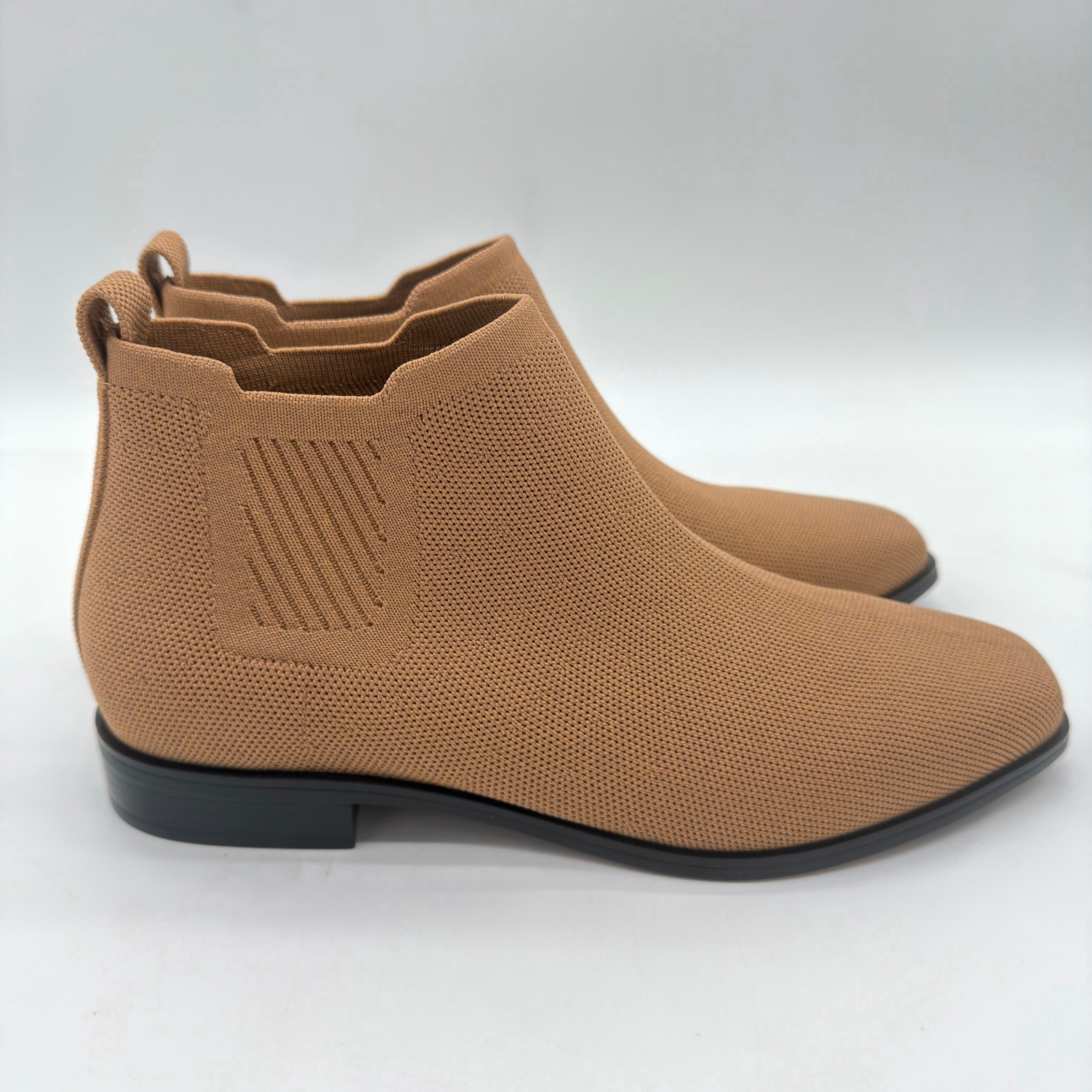 Vivaia Ryan Pro Slip On Water RPT Elegant Casual Chelsea Comfort Boot Nutmeg 9.5