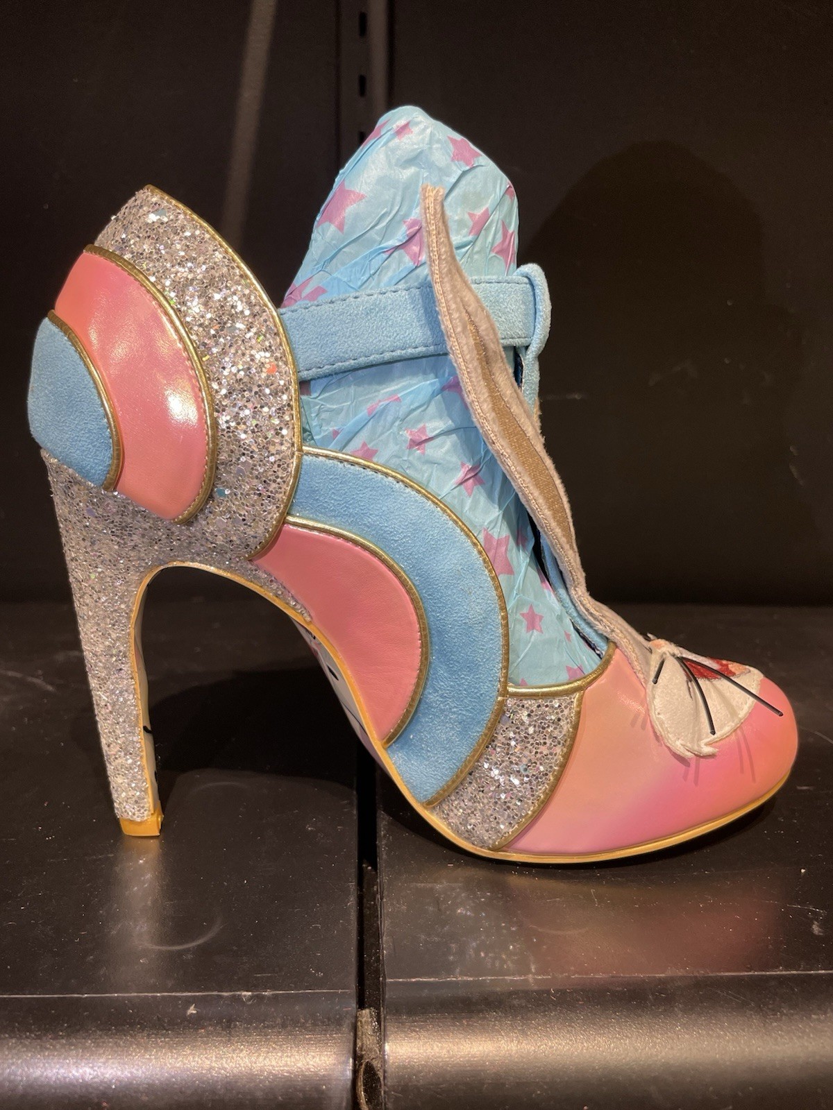 Irregular Choice Looney Tunes Bugs Bunny What’s Up Doc? Heels EU 37 US 6