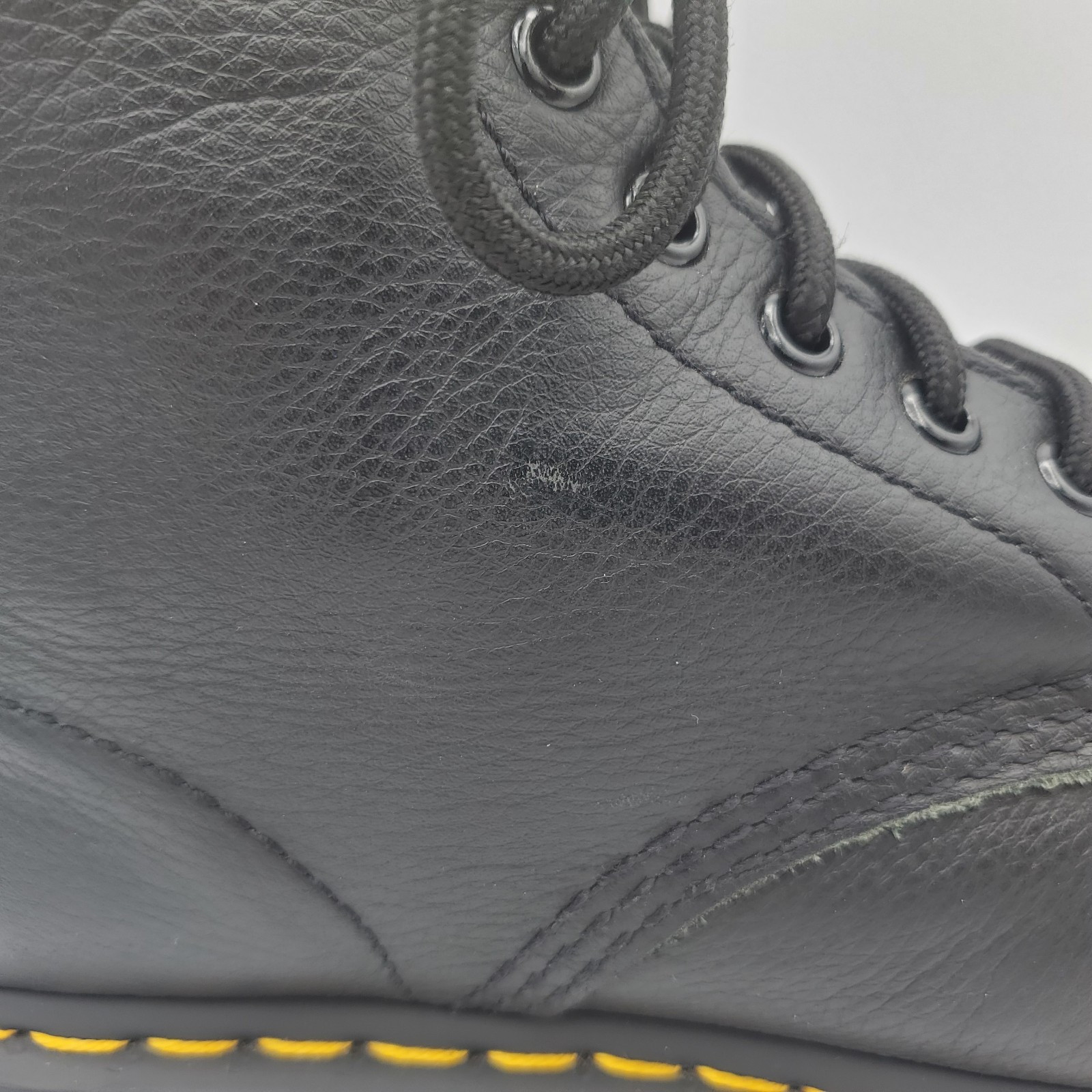 Dr. Martens 1460 Pascal Black Leather Boots, Women’s Size 6 US