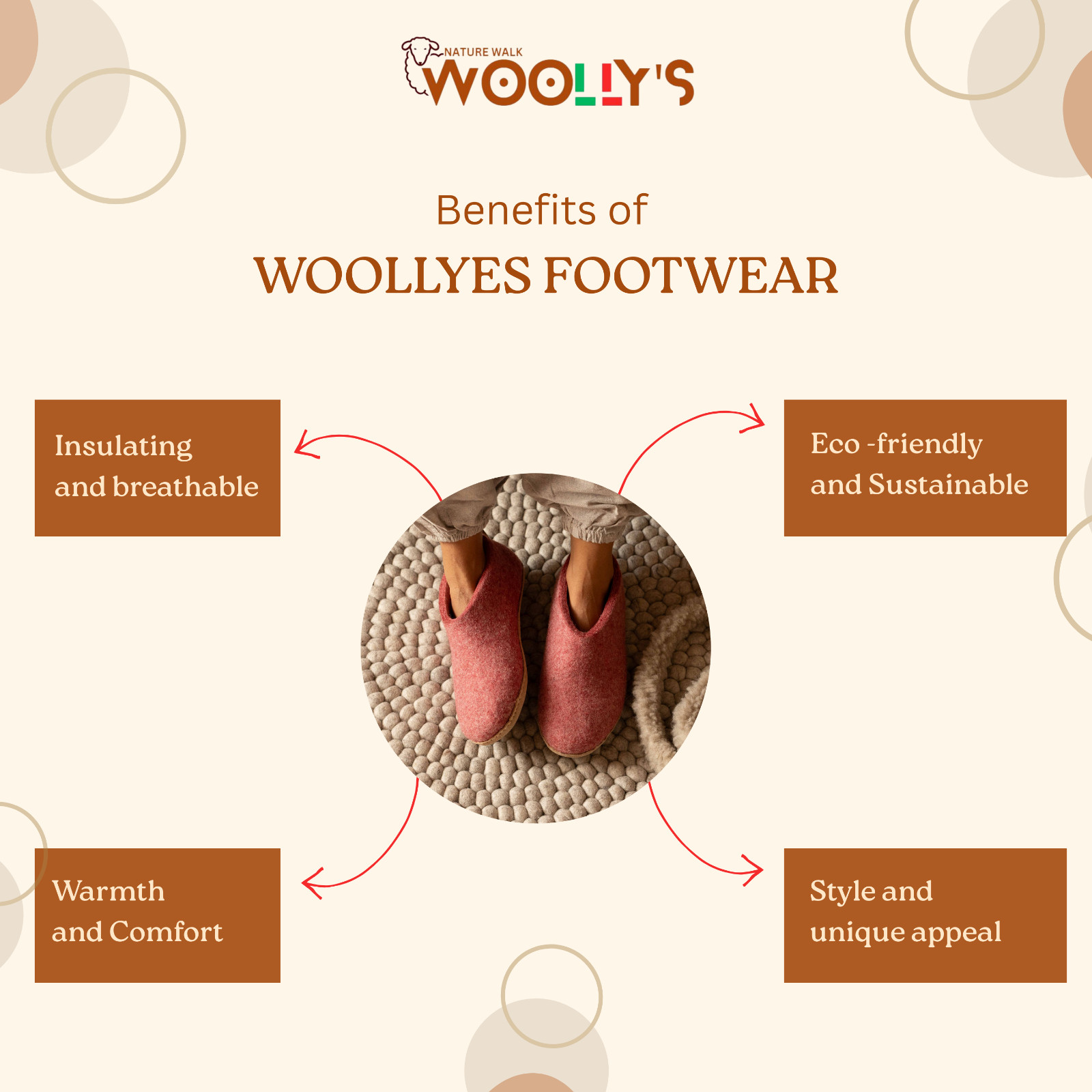 Woollyes Charcoal Indoor Boots with Leather Sole – Cozy and Stylish Footwear