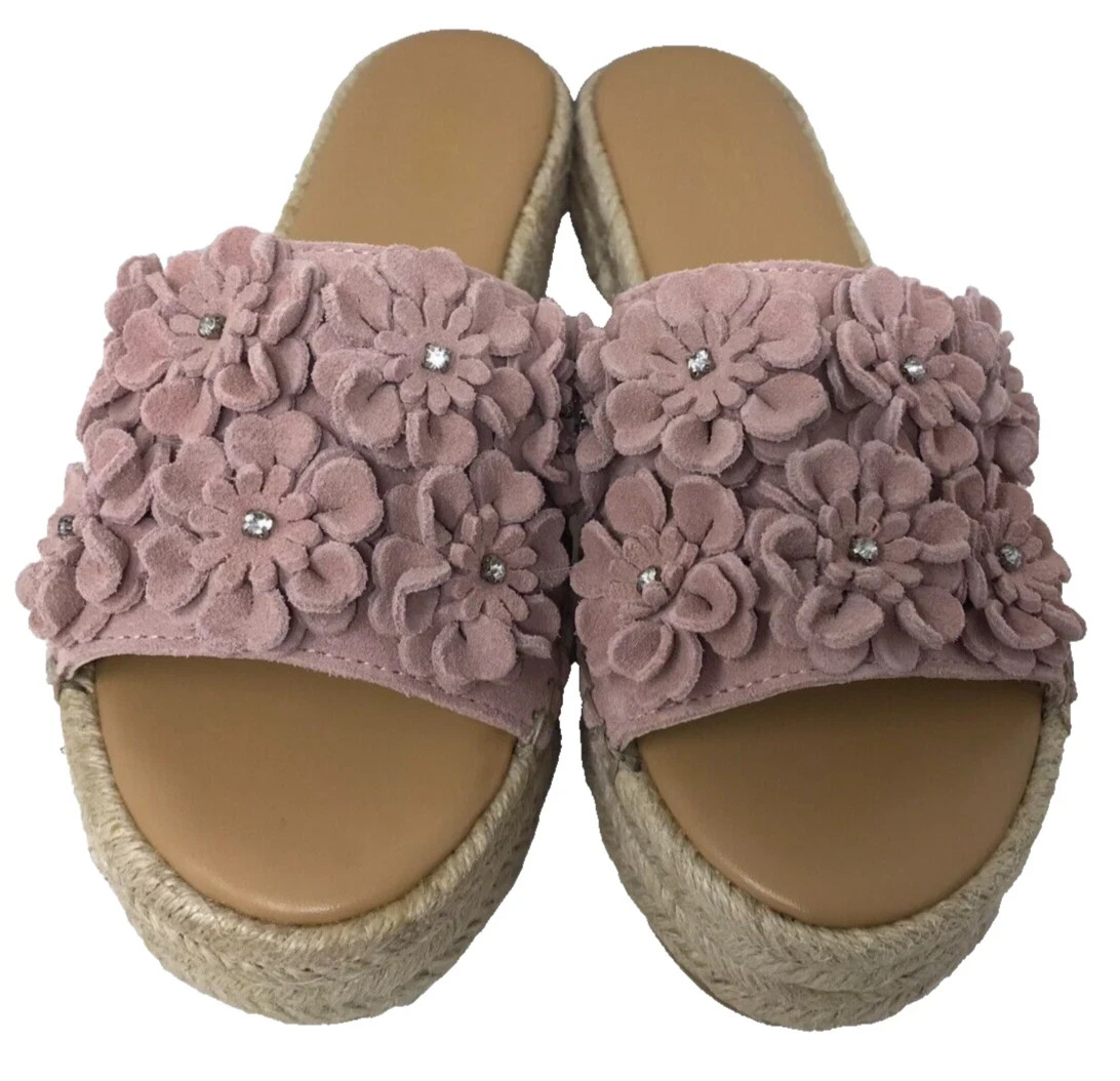 Carlos by Carlos Santana Women’s Chandler Slip On Sandals Rose Size:8.5 197N