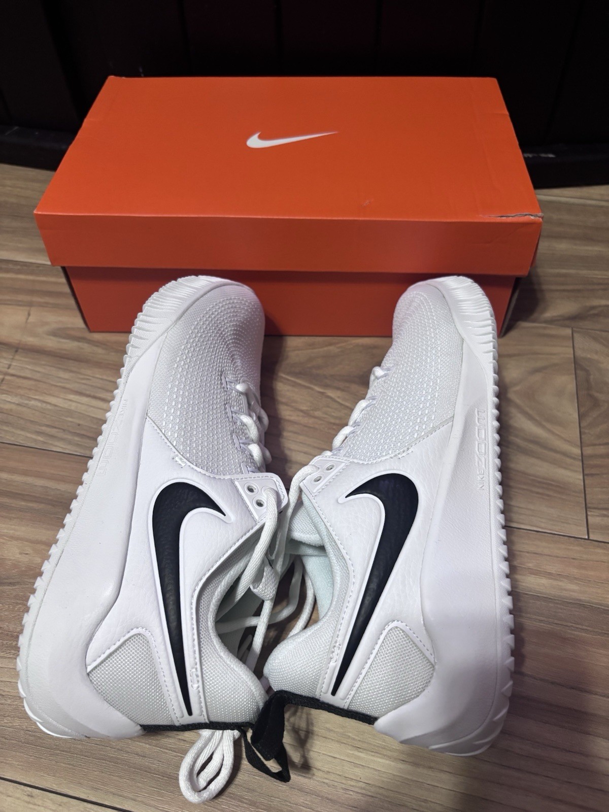 Nike Zoom Hyperace 2 Volleyball Shoes Women’s White NEW AA0286-100 Womens Sz 10