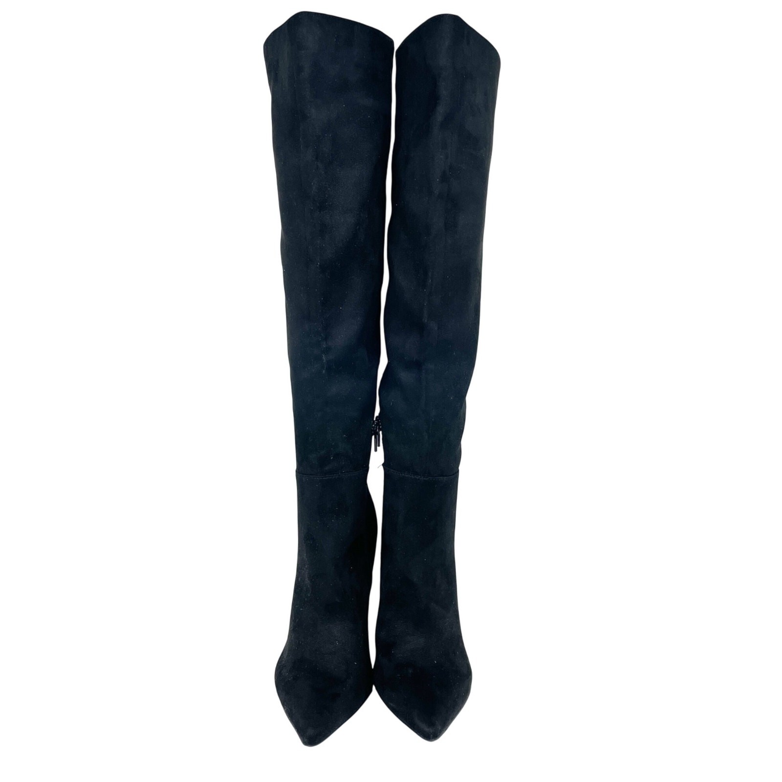 Open Edit Women’s Barbara Tall Pointed Toe Boot Black Size 6.5 M
