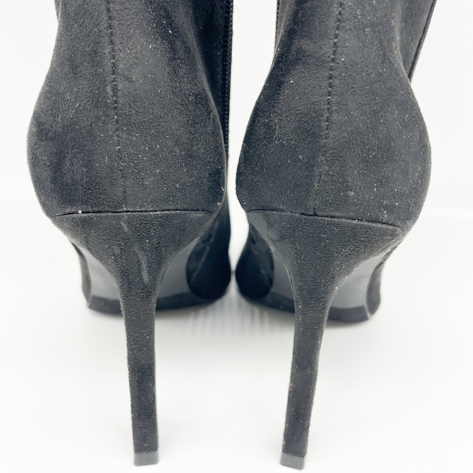 Open Edit Women’s Barbara Tall Pointed Toe Boot Black Size 6.5 M