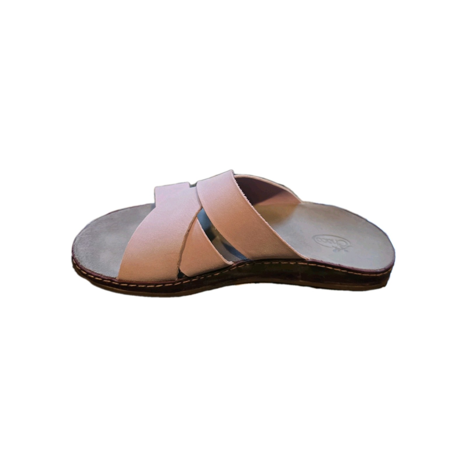 Chaco Women’s SZ 7 Mauve Suede Slip-On Slide Sandals Comfort Casual Travel