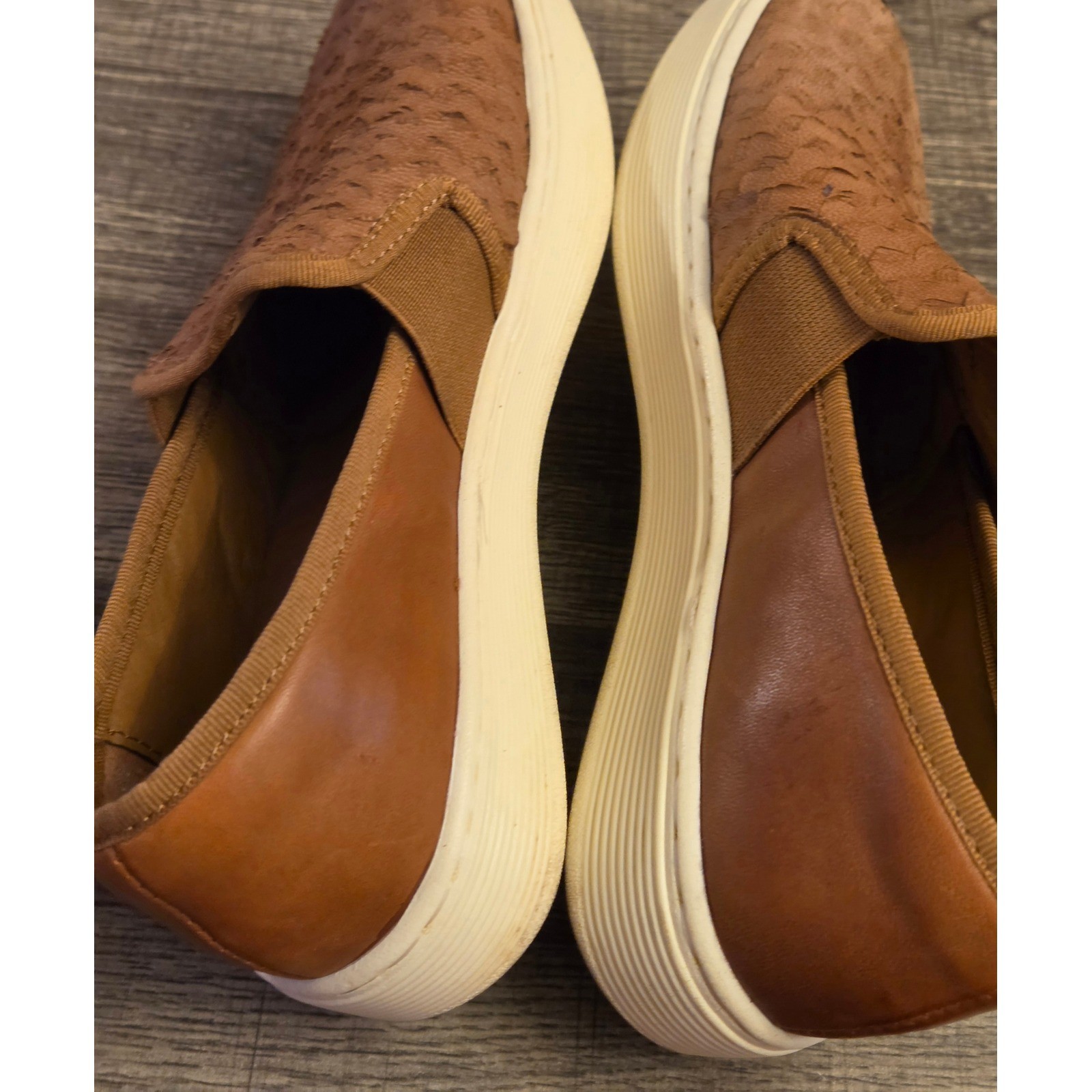 Sofft Somers Slip On Sneakers Shoes Womens Size 6 Brown