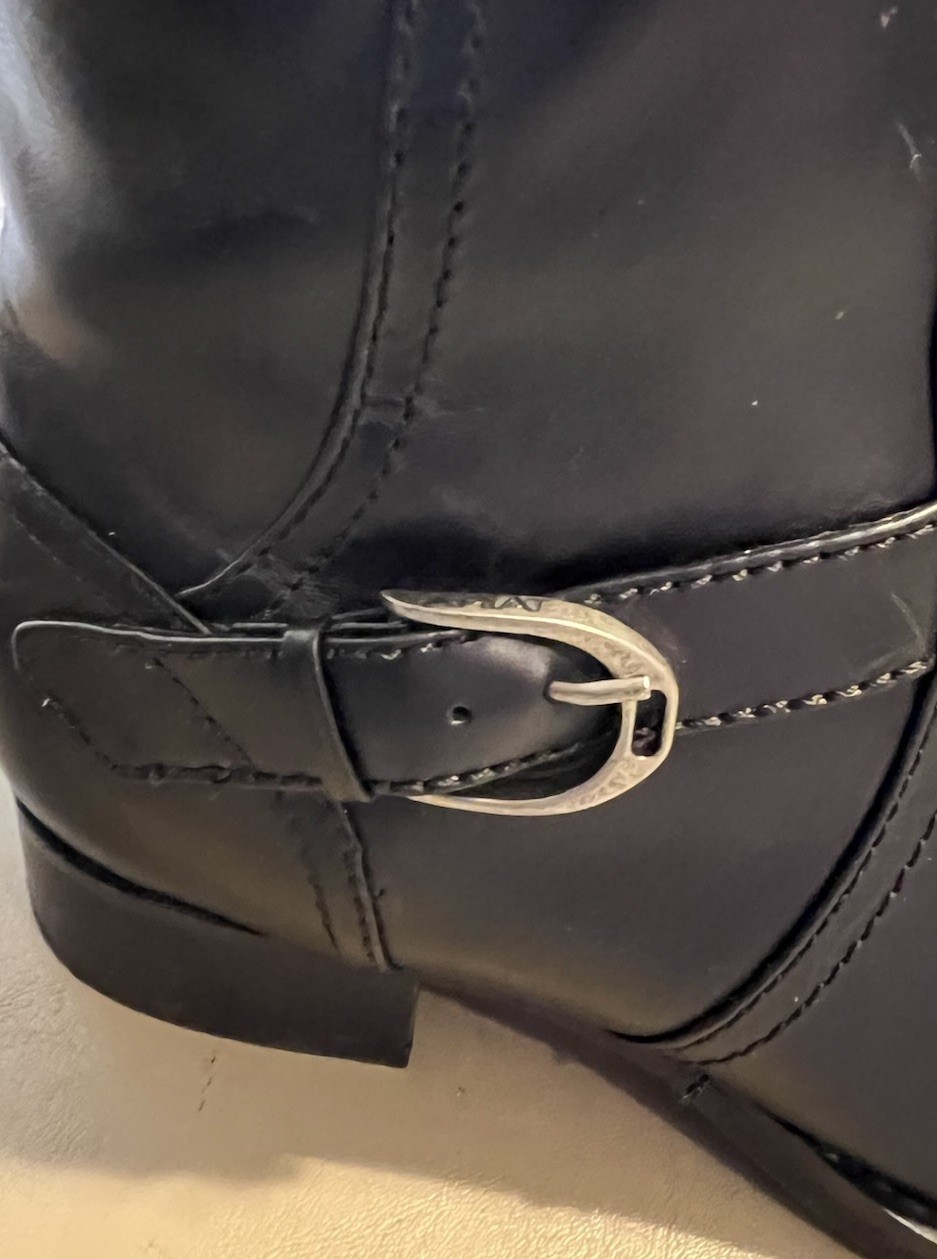 🔥RARE PRISTINE Ariat YORK Tall Riding Boots SZ 6.5B Black Leather $259 msrp