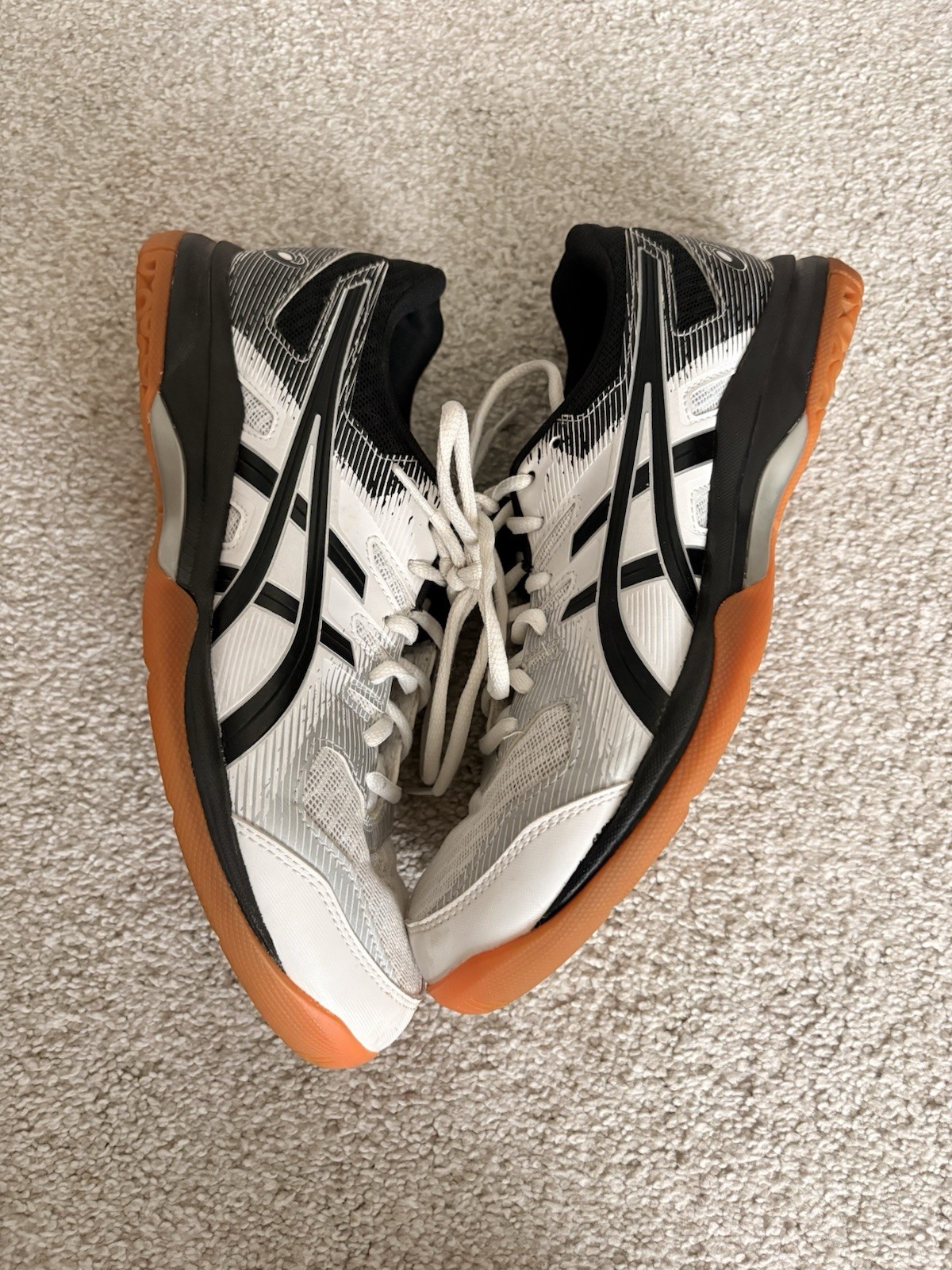 Size 9 – ASICS GEL-Rocket 25 ASICS Black/White