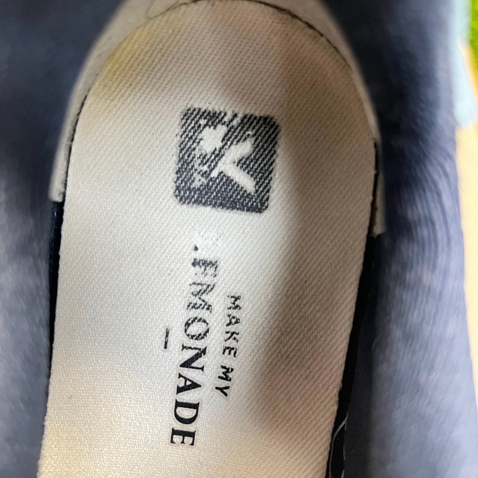 Veja x Make My Lemonade V-10 Womens Size 5 Blue Beige Athletic Shoes Sneakers
