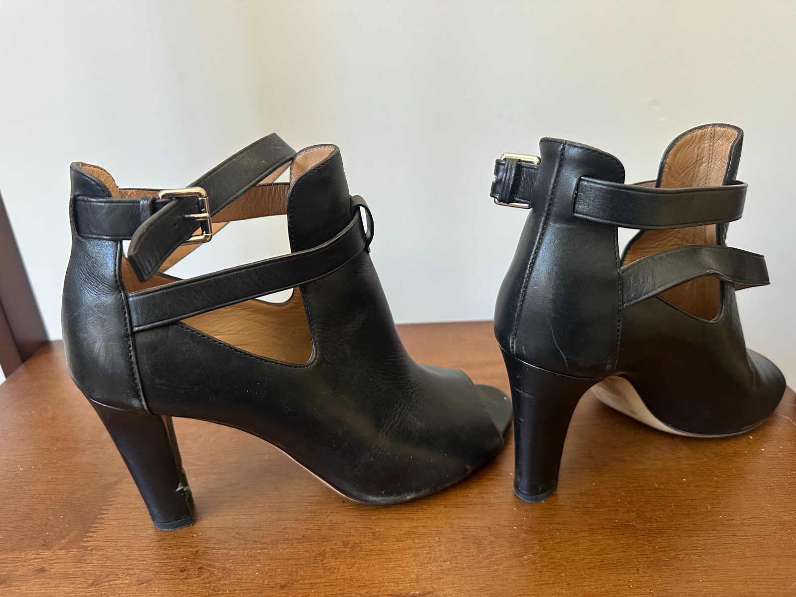 $895 Bally Barika 300 Italian Leather Heels