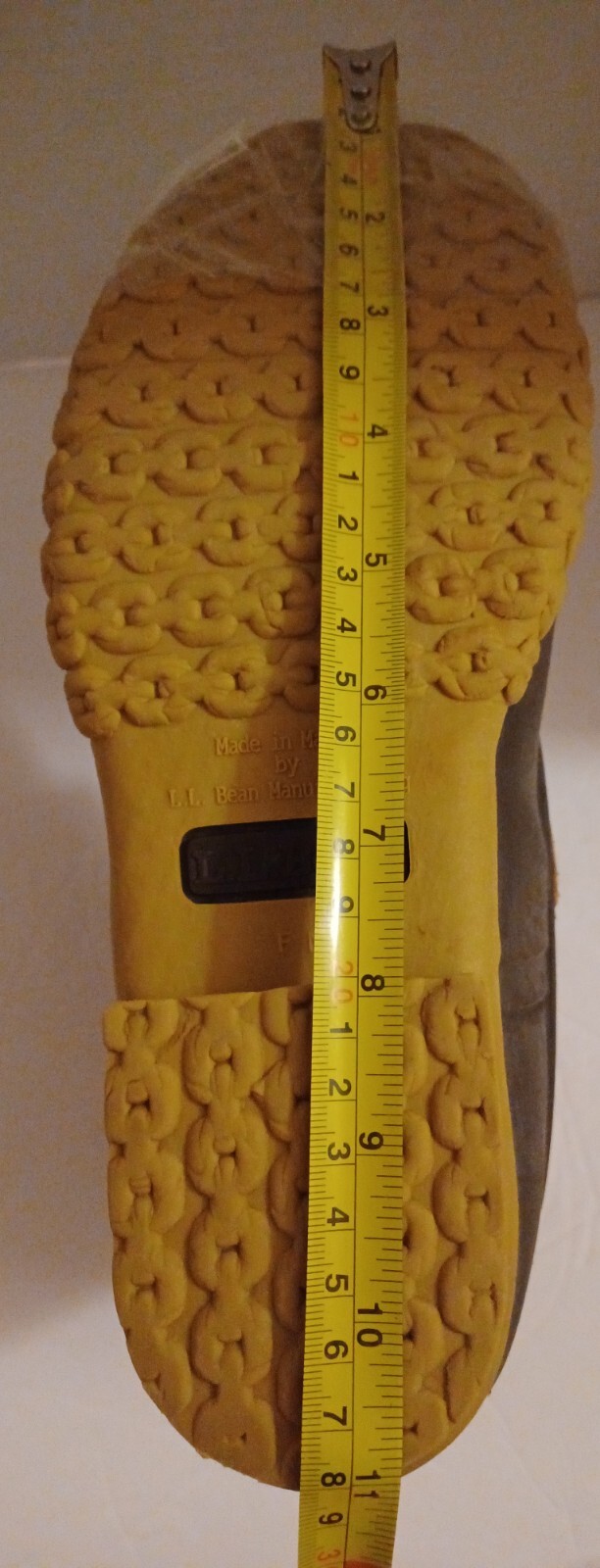 L.L. Bean Boots Duck Boots Feature A Lace Up Closure With Pull Tab On Back.