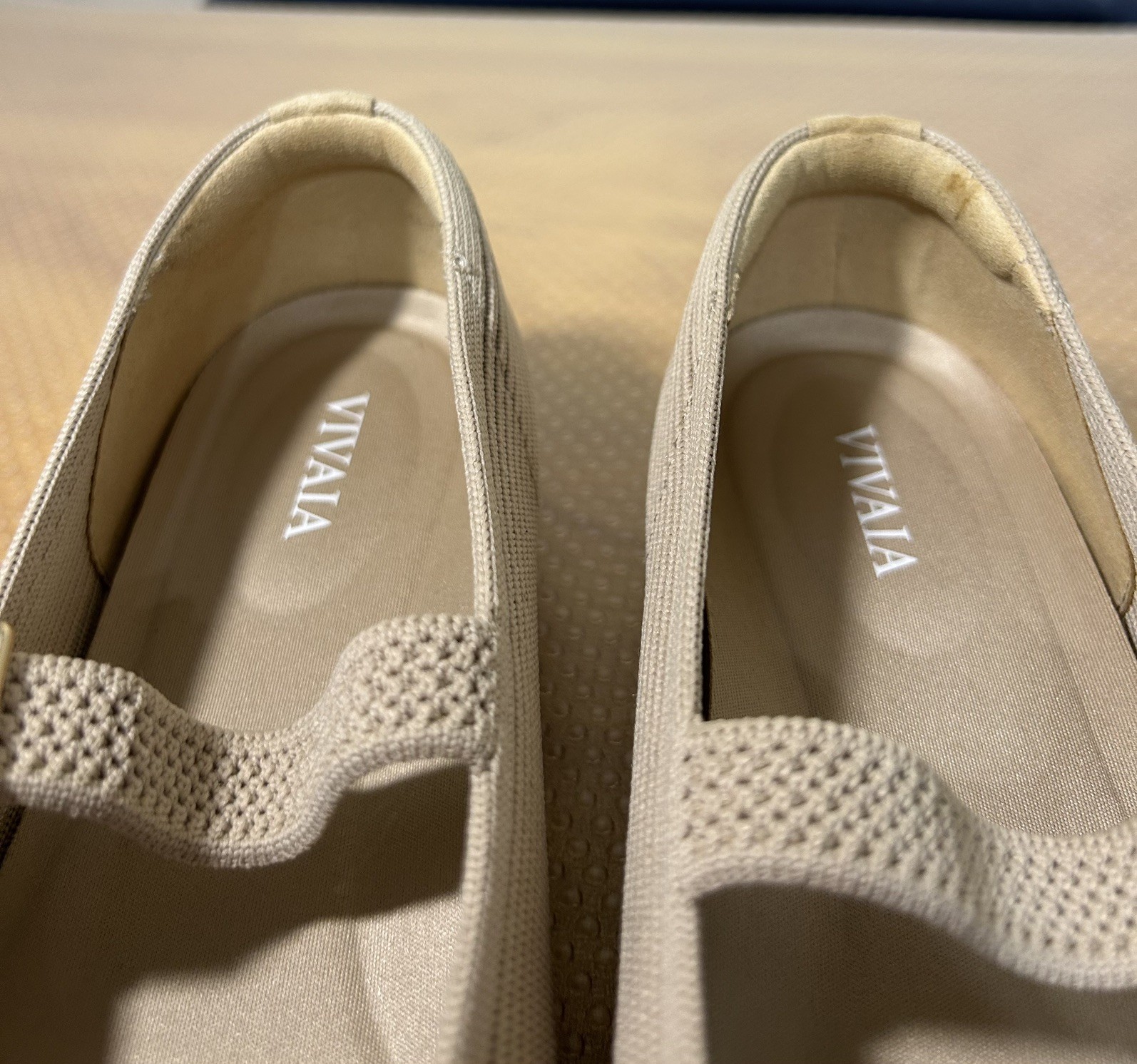 Vivaia Margot Mary Jane Square-Toe size EU36 ; USA 5.5-6 Almond