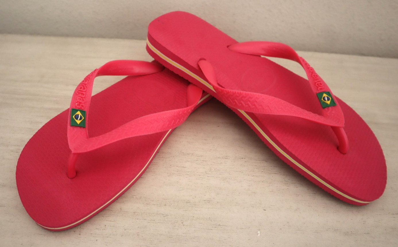 Havaianas Women’s Sz 6 (37-38) Orchid Rose Pink Brazil Flip Flops