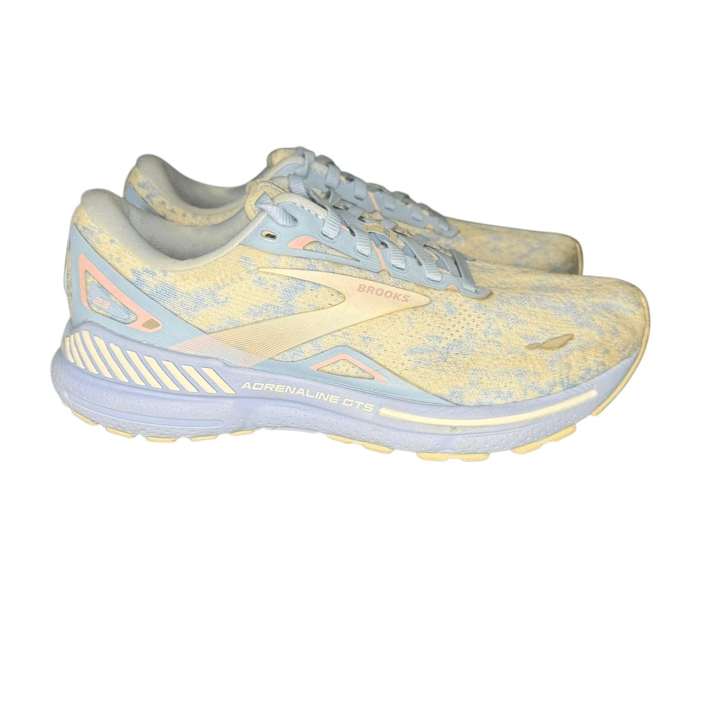 Brooks Womens Adrenaline GTS 23 1203811B493 Blue Running Shoes Sneakers Size 9