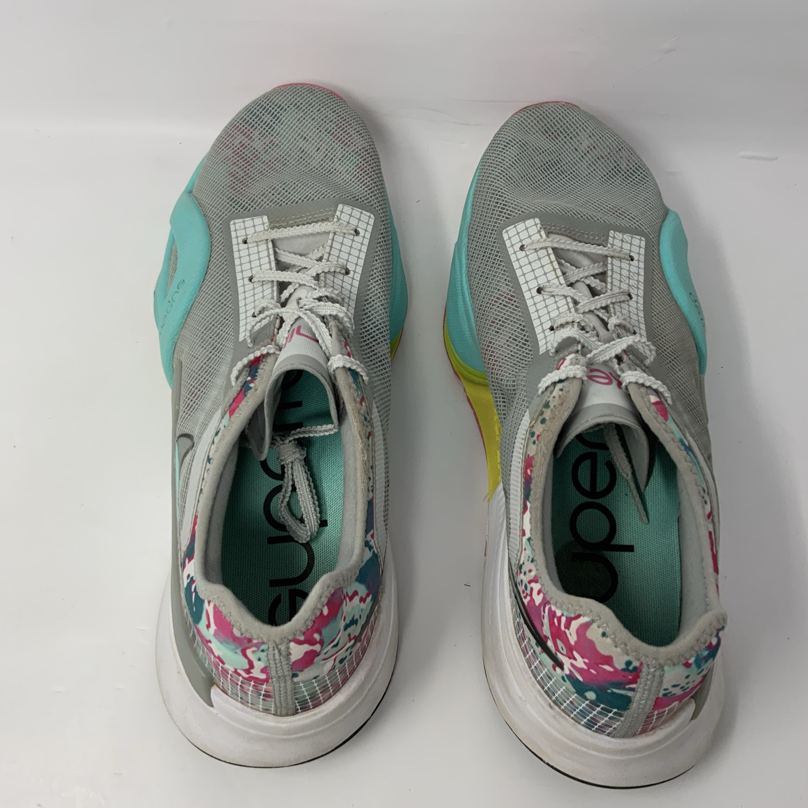 Nike Air Zoom Superrep 3 Womens 10.5 Grafitti Graphics Shoes Sneakers Trainers