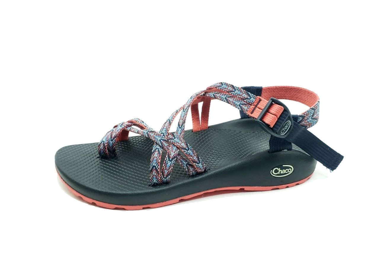 Chaco ZX/2 Classic Women Sandals Motif Eclipse Black Multi Color Size 10