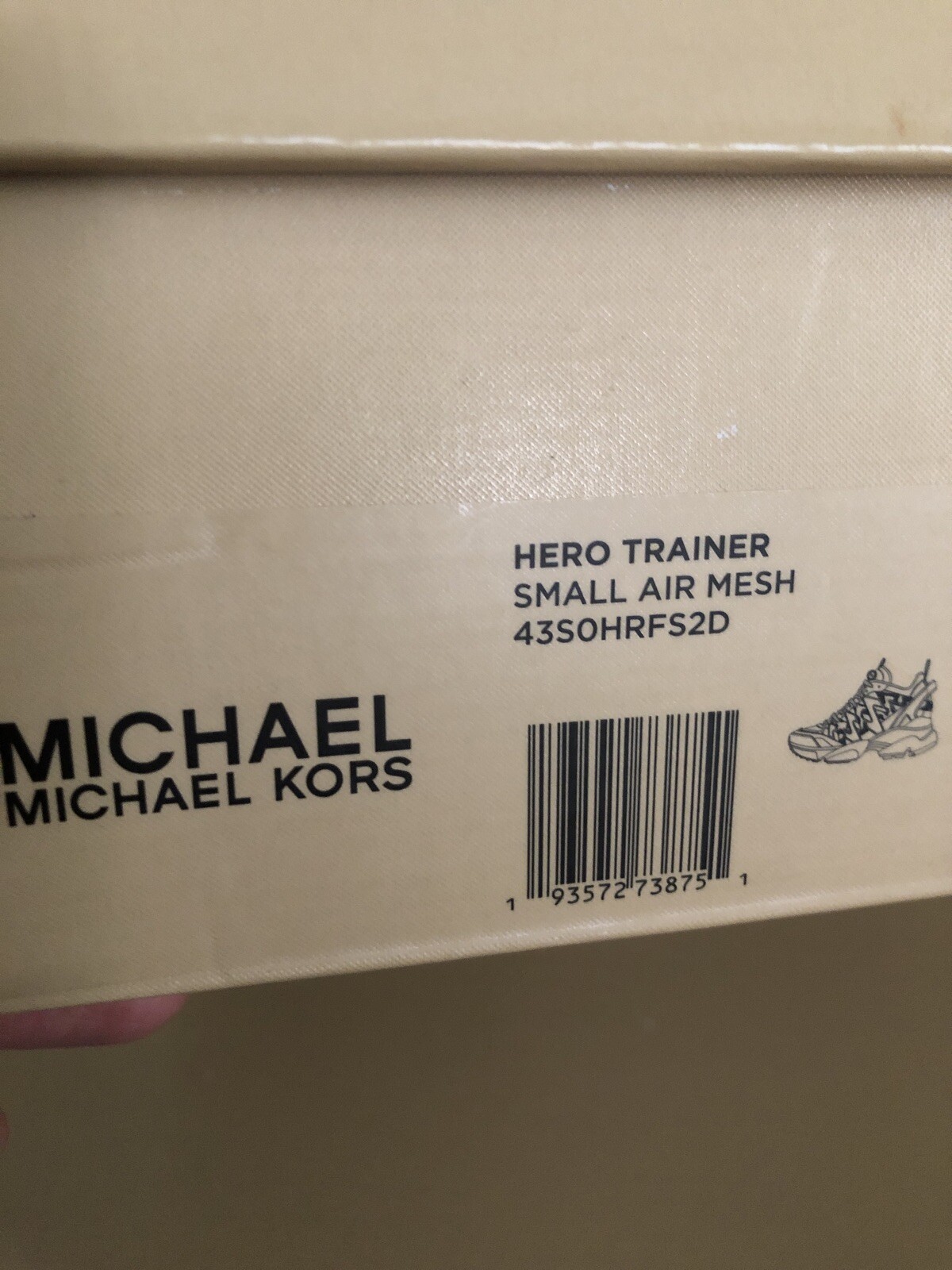 Michael Michael Kors Hero Trainer Small air mesh Sneakers Size 6 ❤️❤️❤️