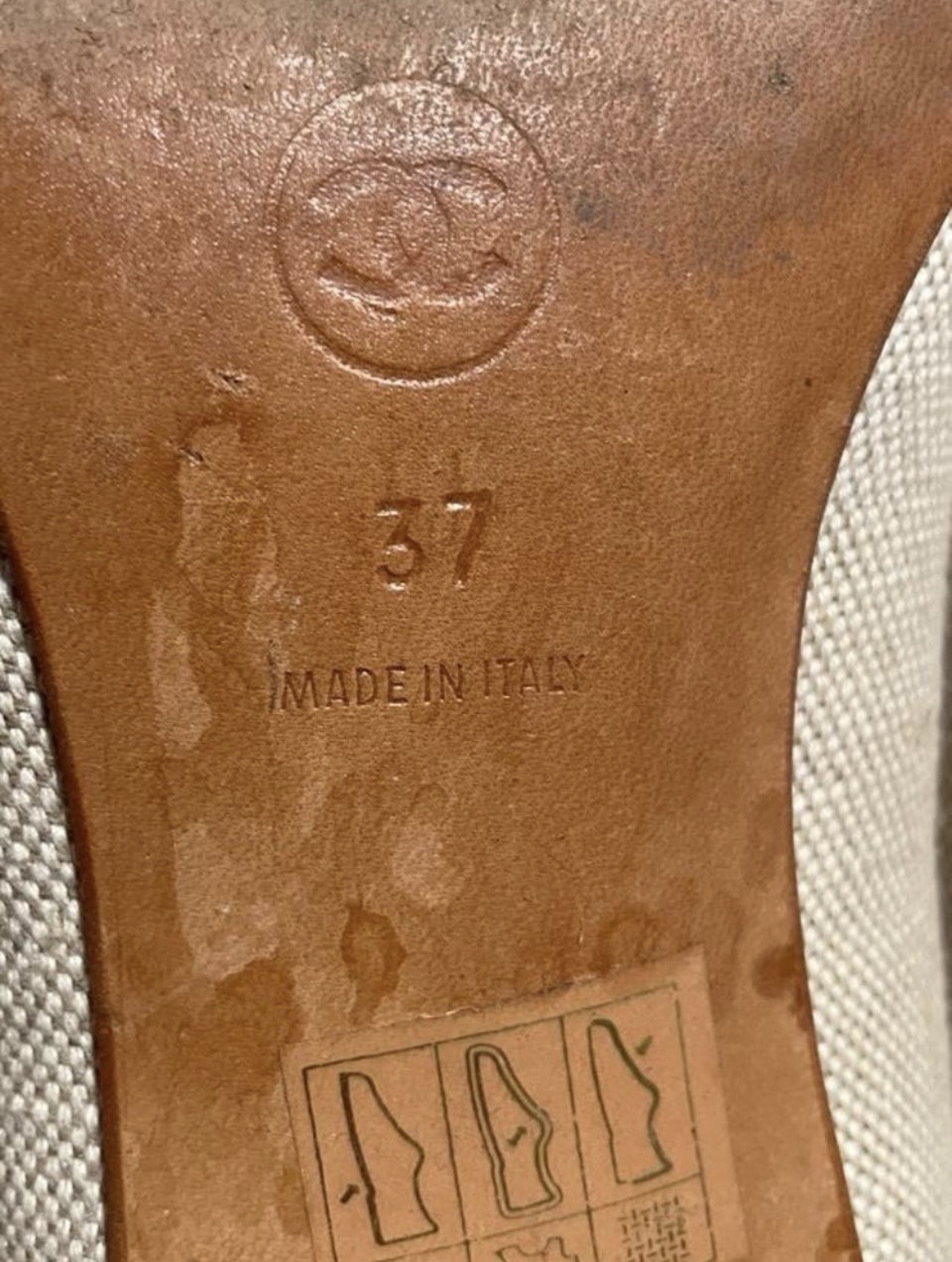 Chanel Ballet Cap Toe Shoes (RARE-Vintage)