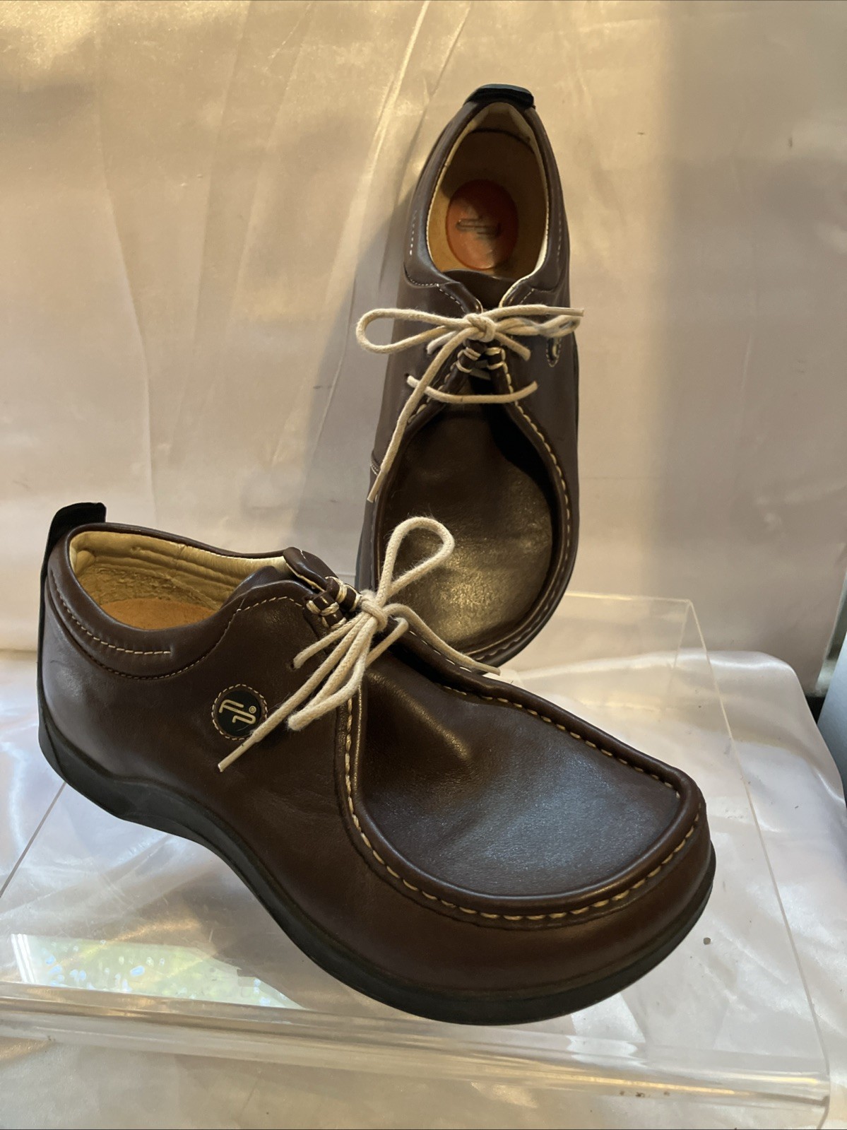Women’s Birkenstock FootPrints laceup oxford flat Chukka EU 37 US 6-6.5 Germany