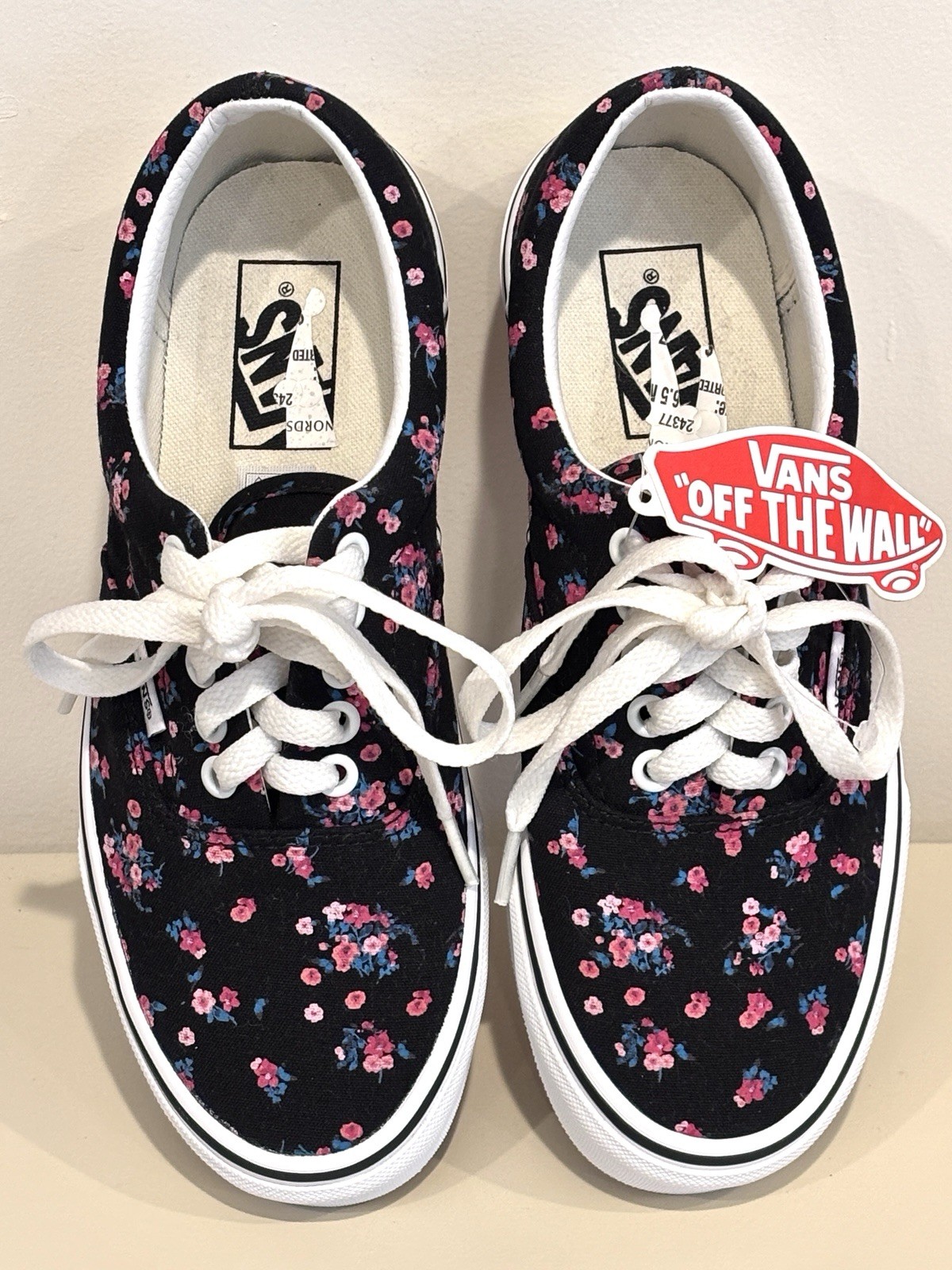 Vans Era Floral Covered Ditsy Canvas Sneakers Shoes Women’s 8 Skater Boho Flower