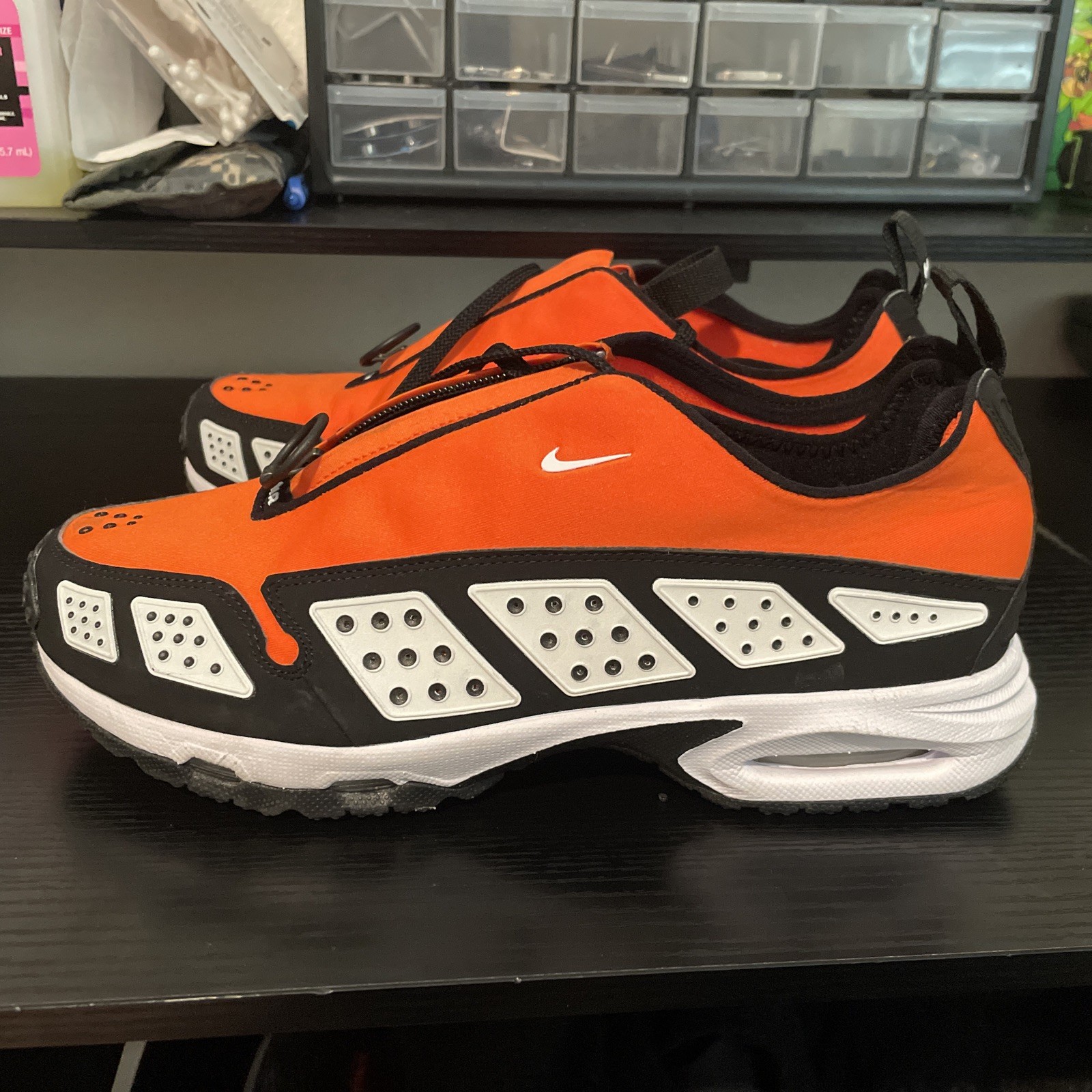 FZ2068-800 Nike Women’s Air Max SNDR Safety Orange Black (Women’s) 11