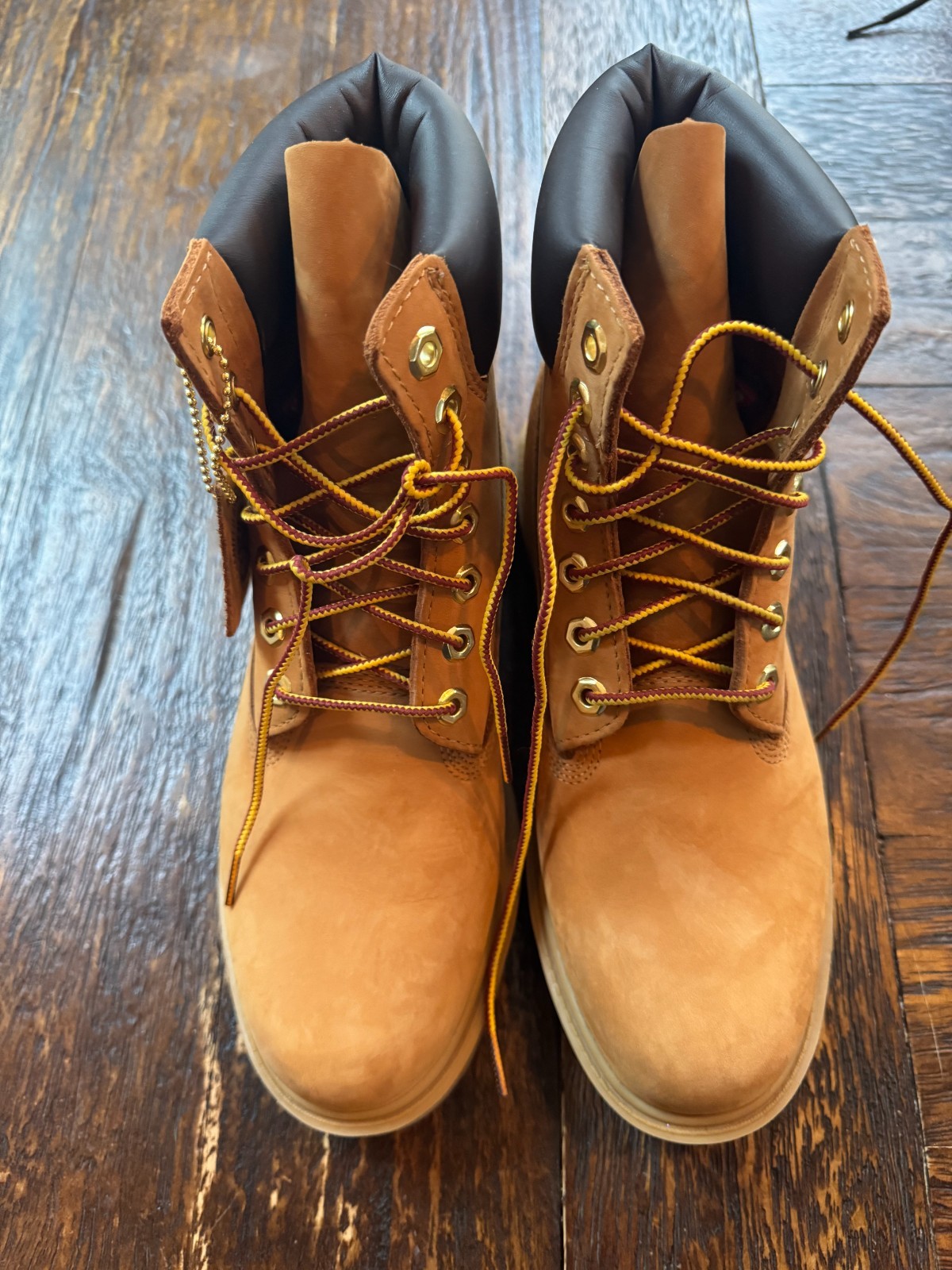 Timberland Linden Woods Waterproof Boots Wheat Nubuck Women’s US 9 New