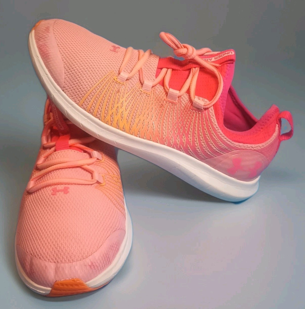 Under Armour Womens Shoe Infinity Pink / Peach Size 8.5 **See Description