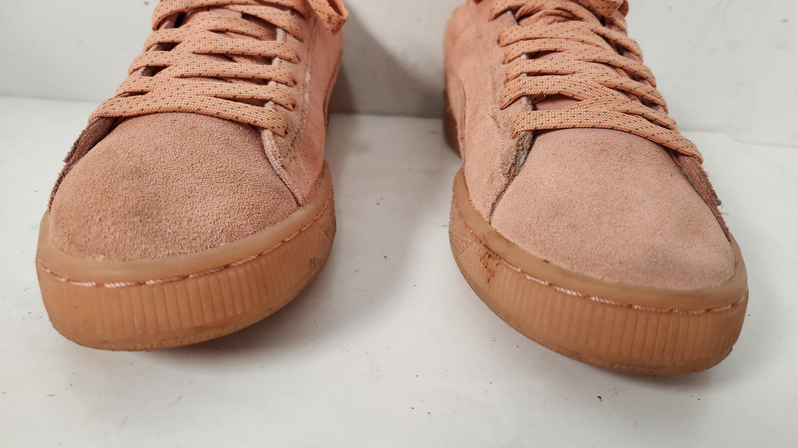 Puma 362303-08 Suede Classic Mono Reflced Desert Flower Women’s Shoes, Size 7.5