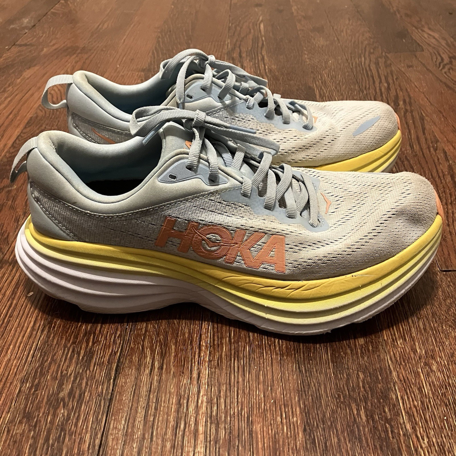 Hoka W Bondi Size 10.5 Summer Song Blue Women Running Shoes, 1127952 SSCA