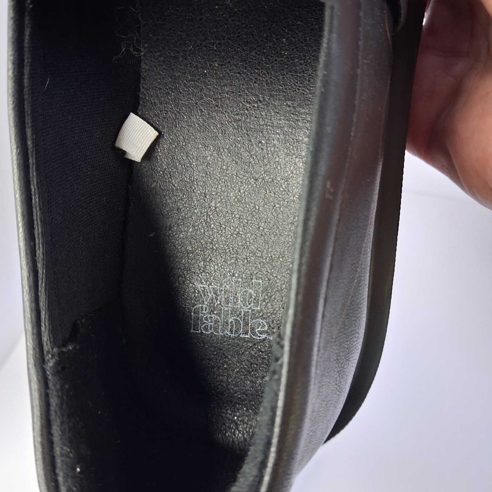 Wild Fable Women’s Black Chunky Platform Loafers Size 6.5 Penny Loafer Lug Sole