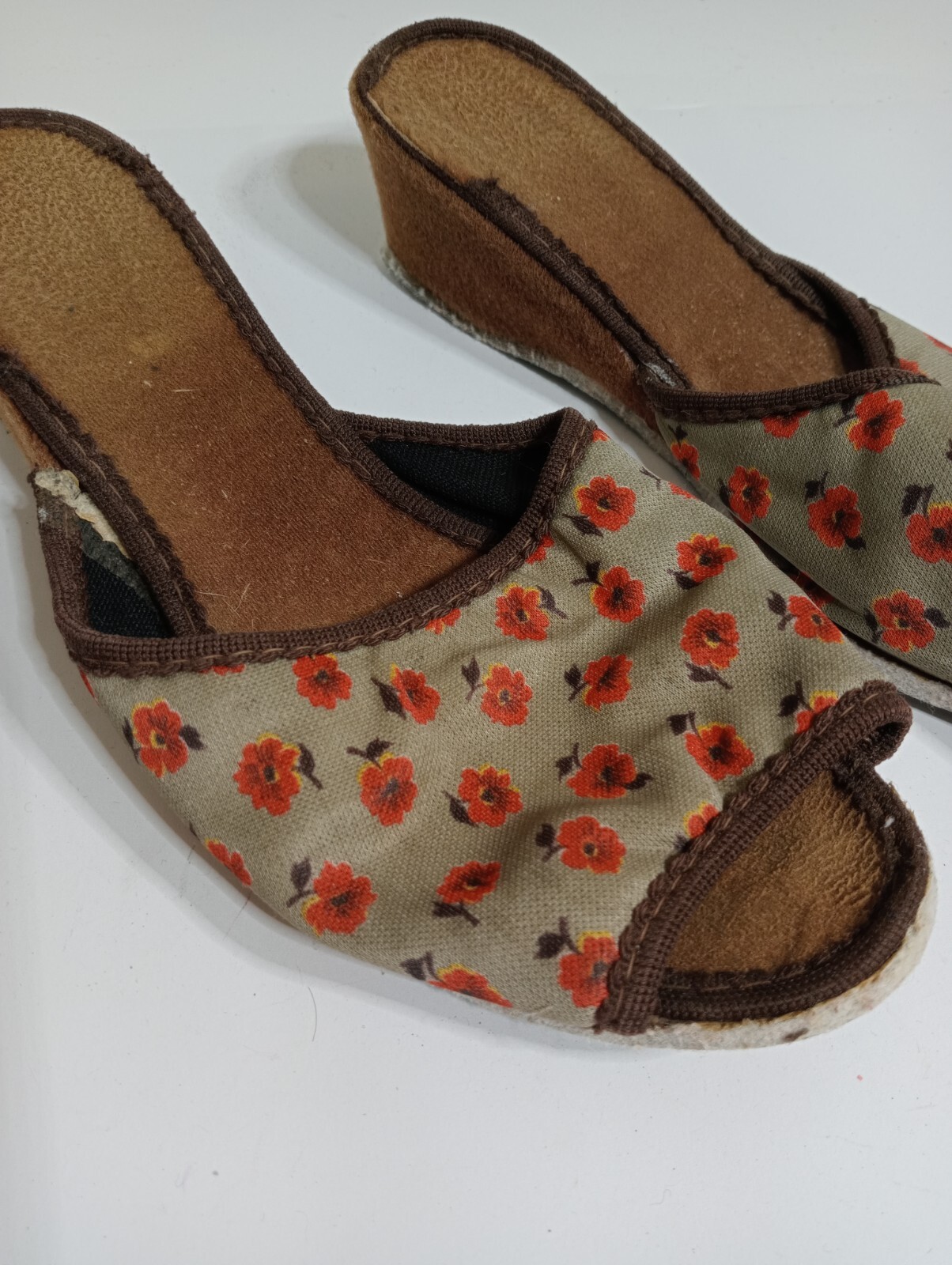 Women’s Shoes Vintage Slippers Clothes Girls Retro Accessories Old Rare