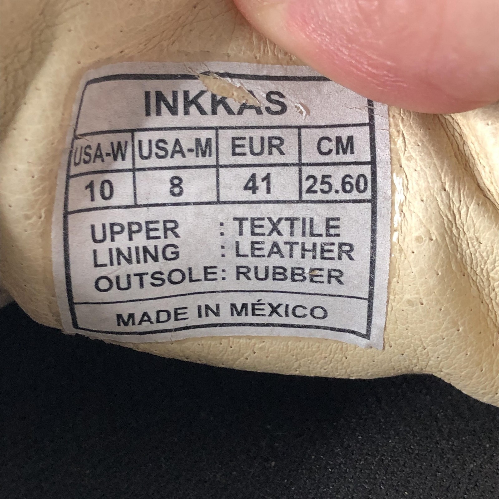 Inkkas Shoes Womens Size 10 Multicolor Canvas Geometric Low Top Sneaker