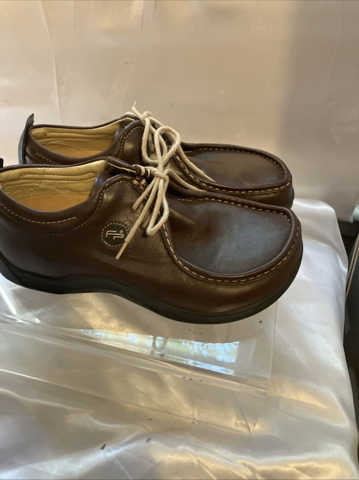 Women’s Birkenstock FootPrints laceup oxford flat Chukka EU 37 US 6-6.5 Germany