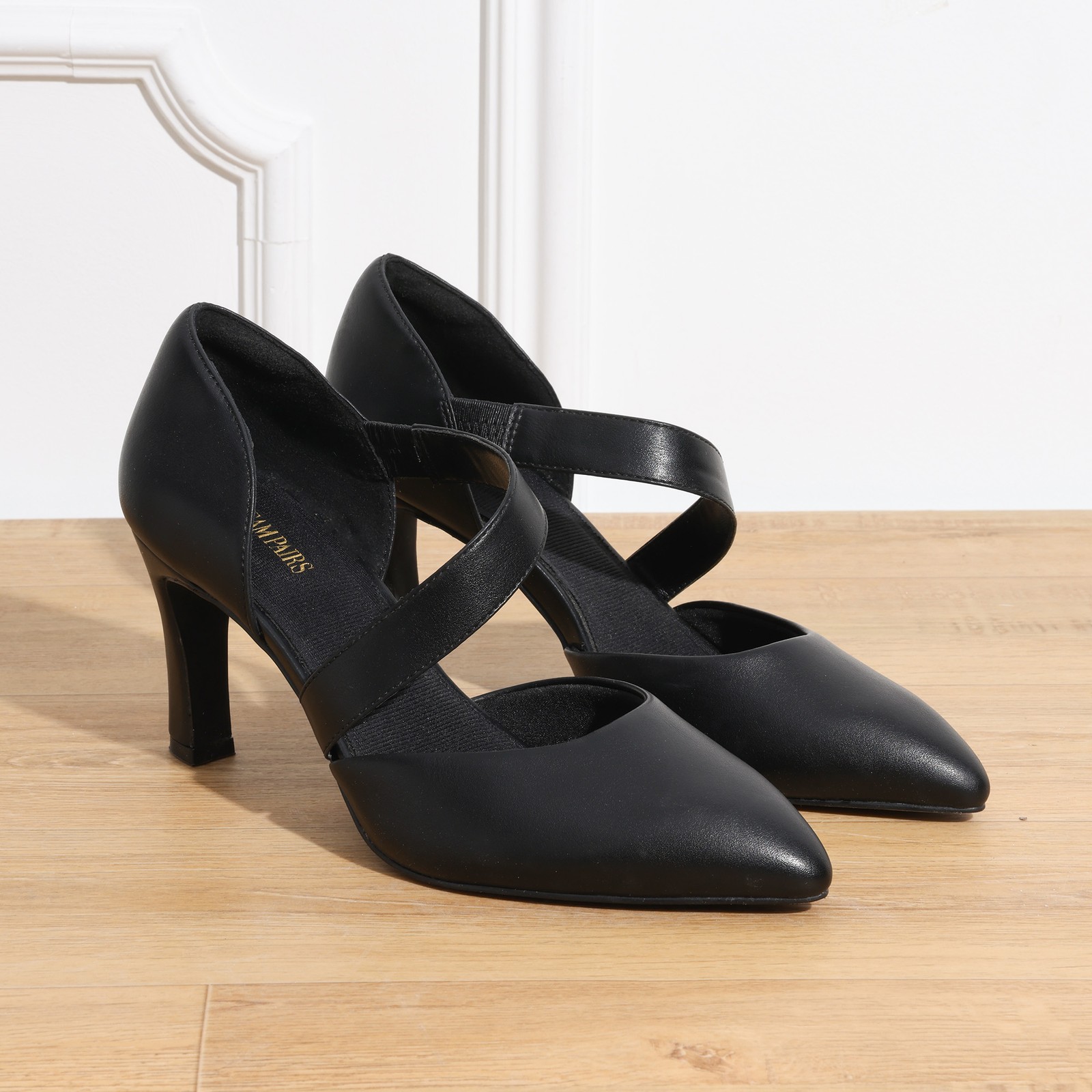 Women D’Orsay Pumps Pointed Toe High Heel Wedding Party Slip On Pump Shoes NEW